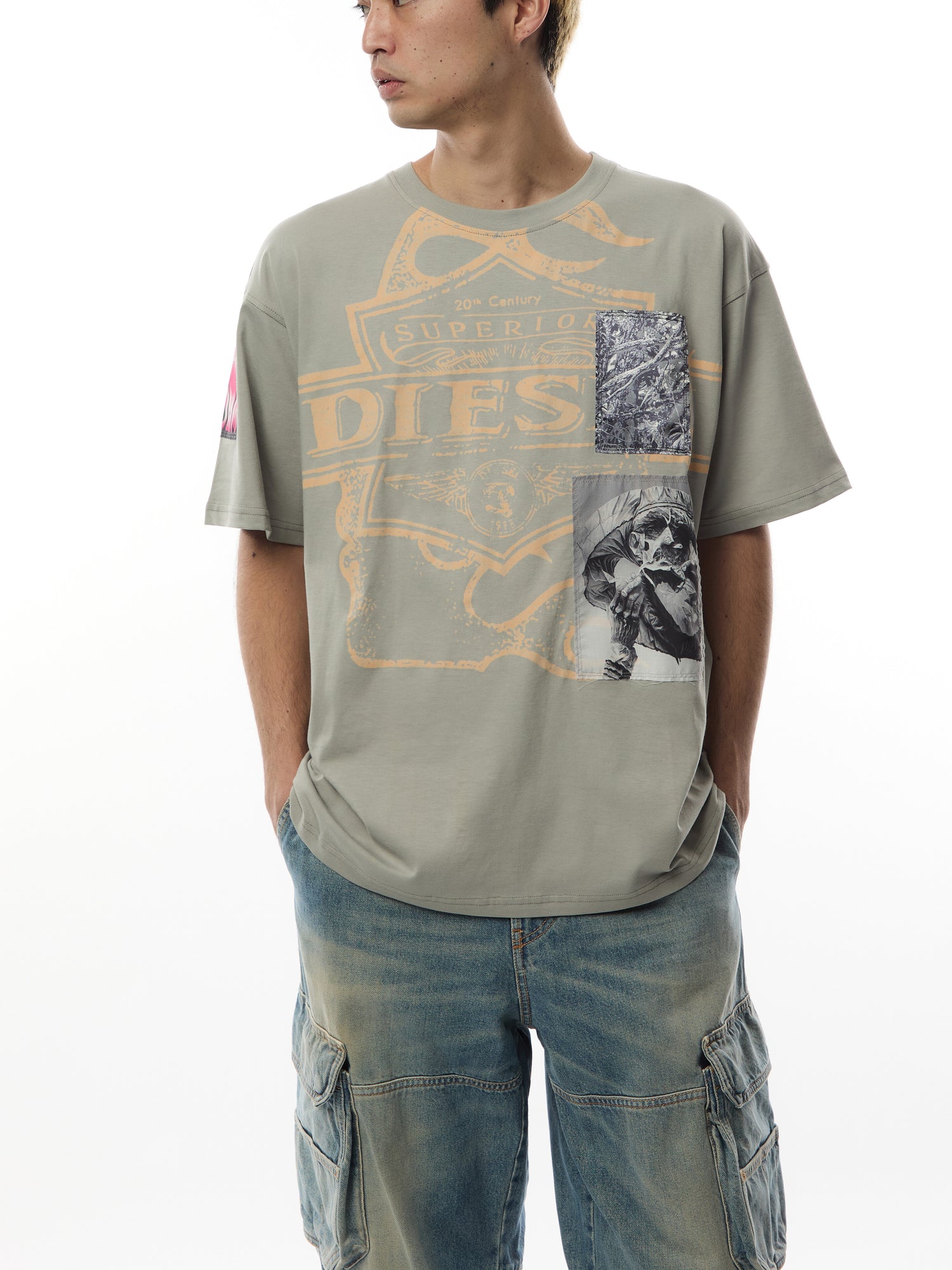 T-Boxt Slits R8 Graphic Patch T Shirt