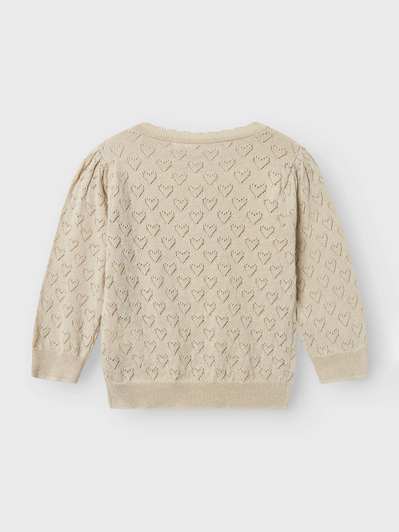 Glitter Long Sleeve Knit Cardigan