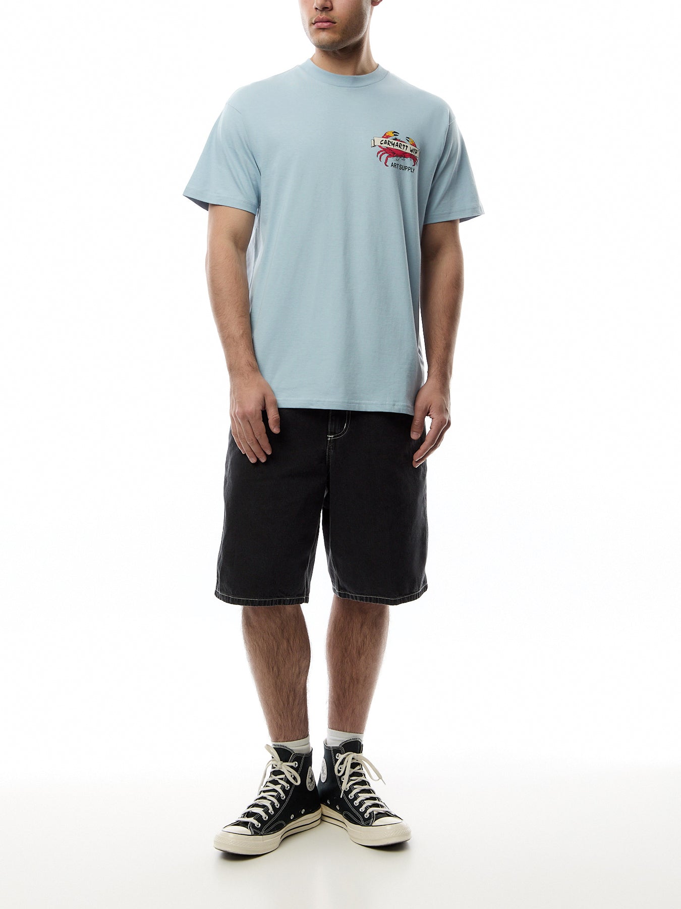 Crab Paint Short Sleeve T-Shirt