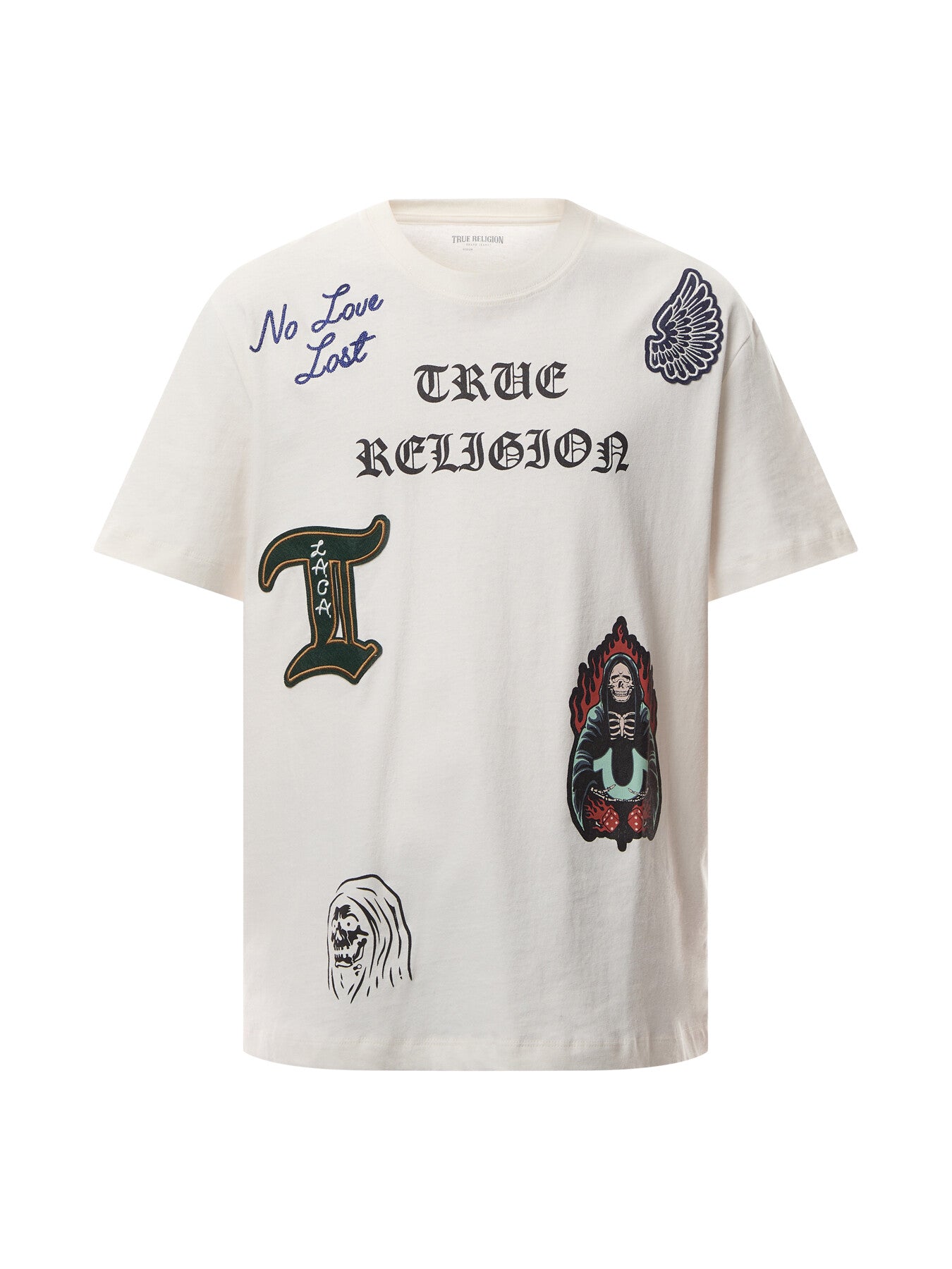 Patch Embroidery T Shirt - Main Image