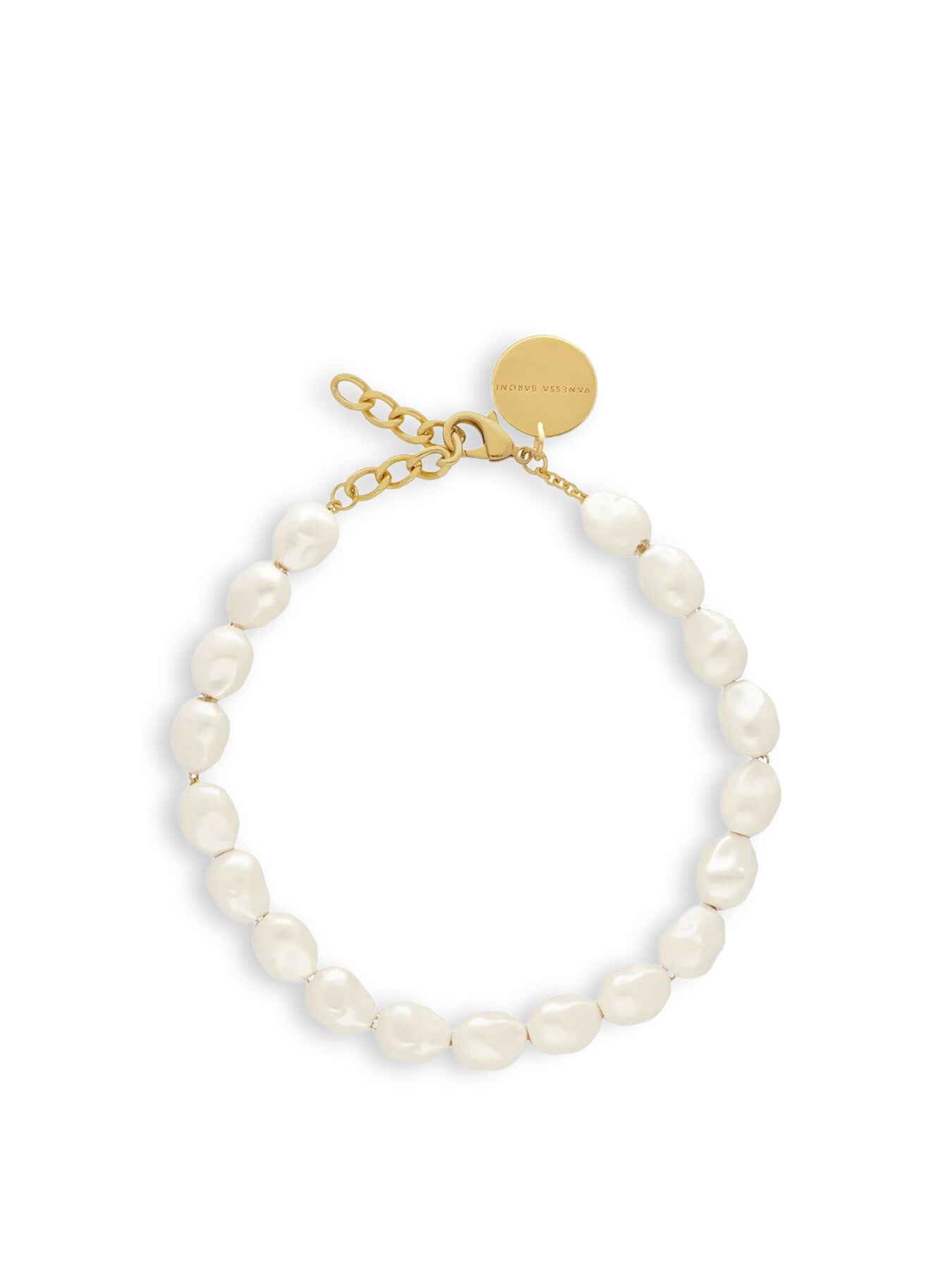 Organic Pearl Short Necklace