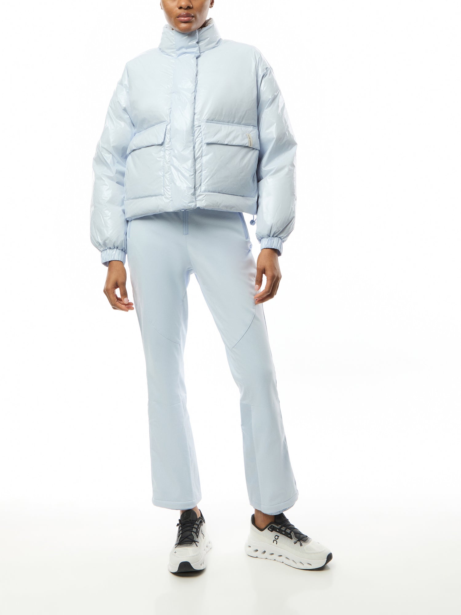 Shine Cropped Ski Puffer Jacket