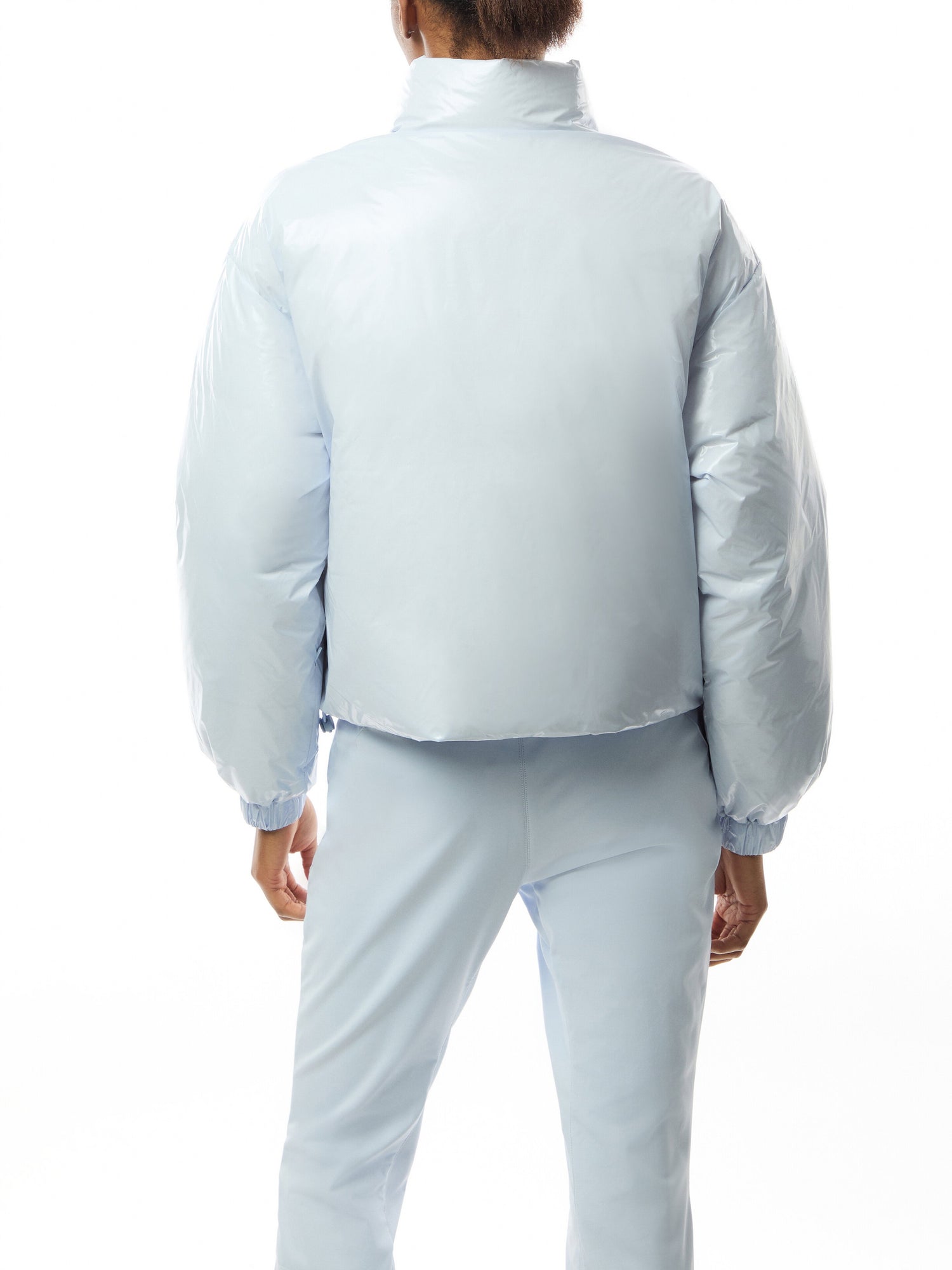 Shine Cropped Ski Puffer Jacket