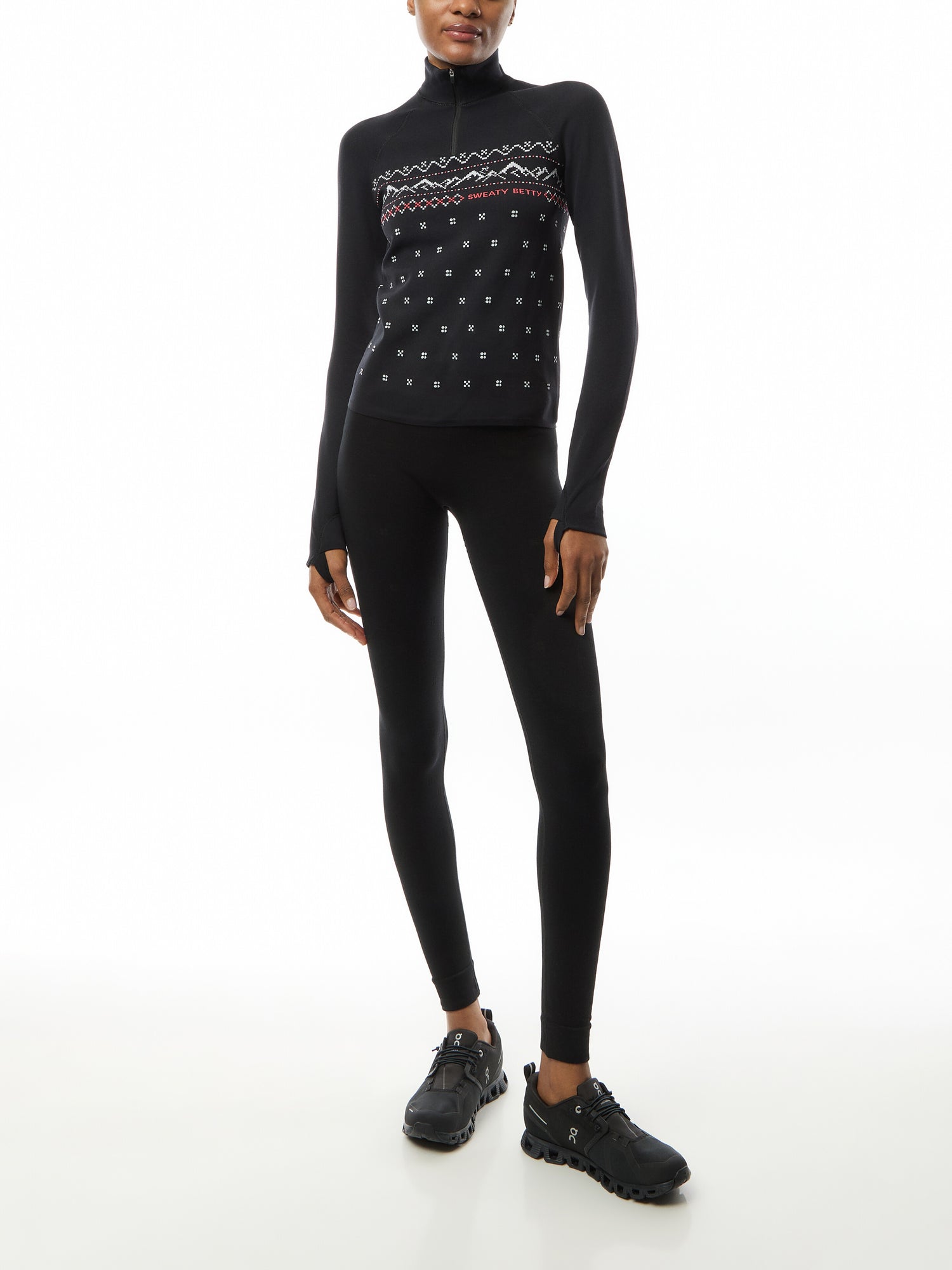 Top Alpine Betty Base Layer Half Zip