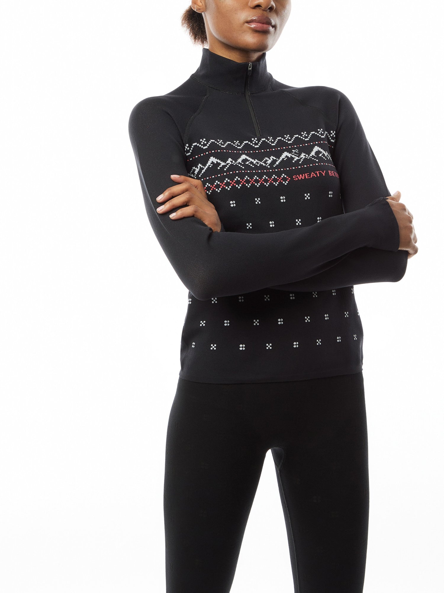 Top Alpine Betty Base Layer Half Zip