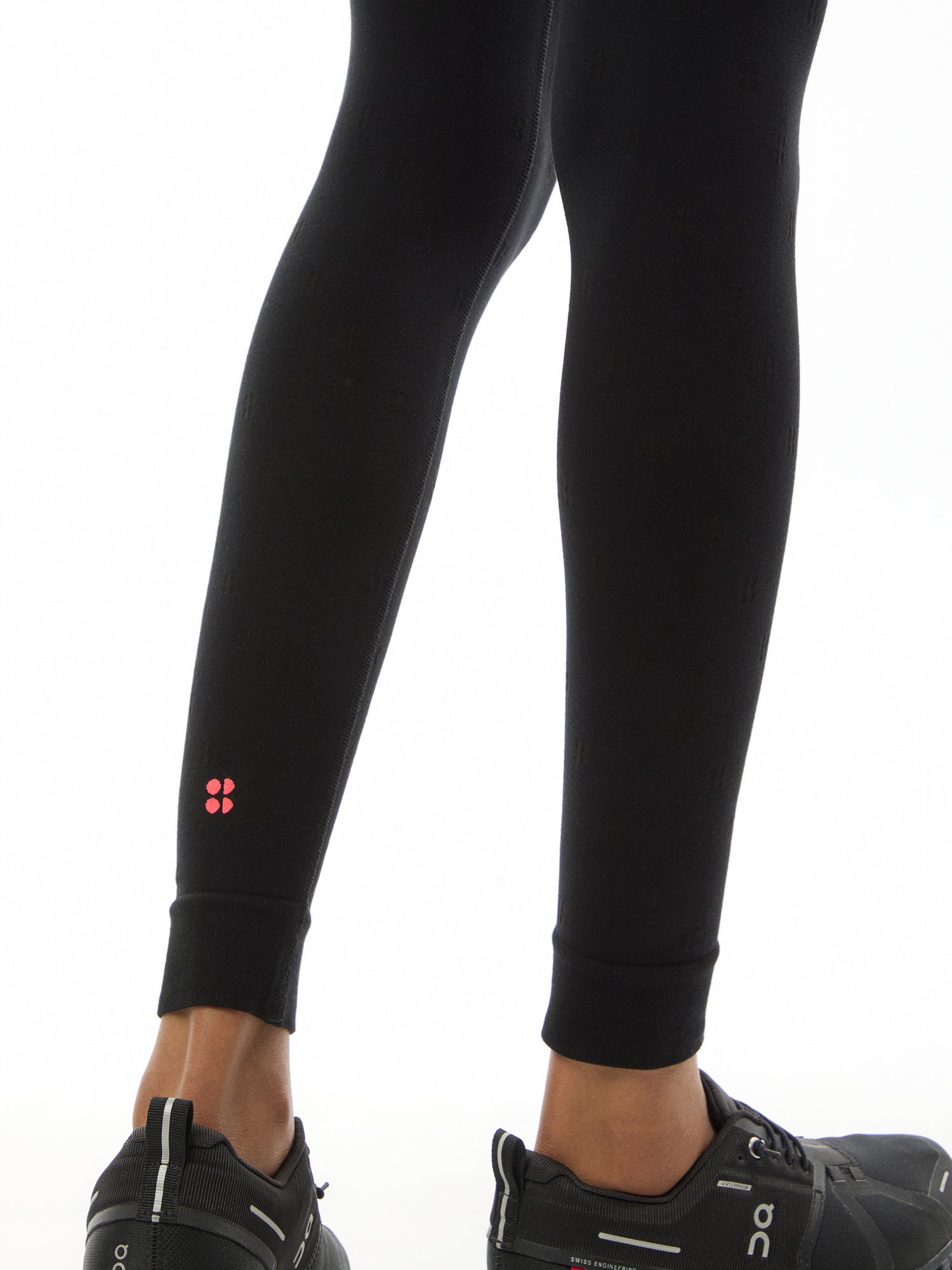 Modal Dot Jacquard Base Layer Leggings