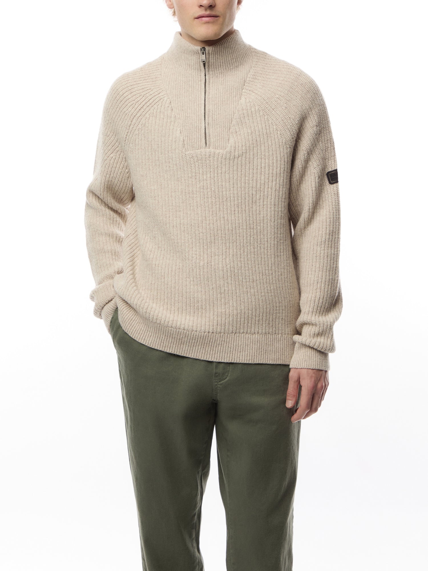 Chester Funnel Knit Jumper