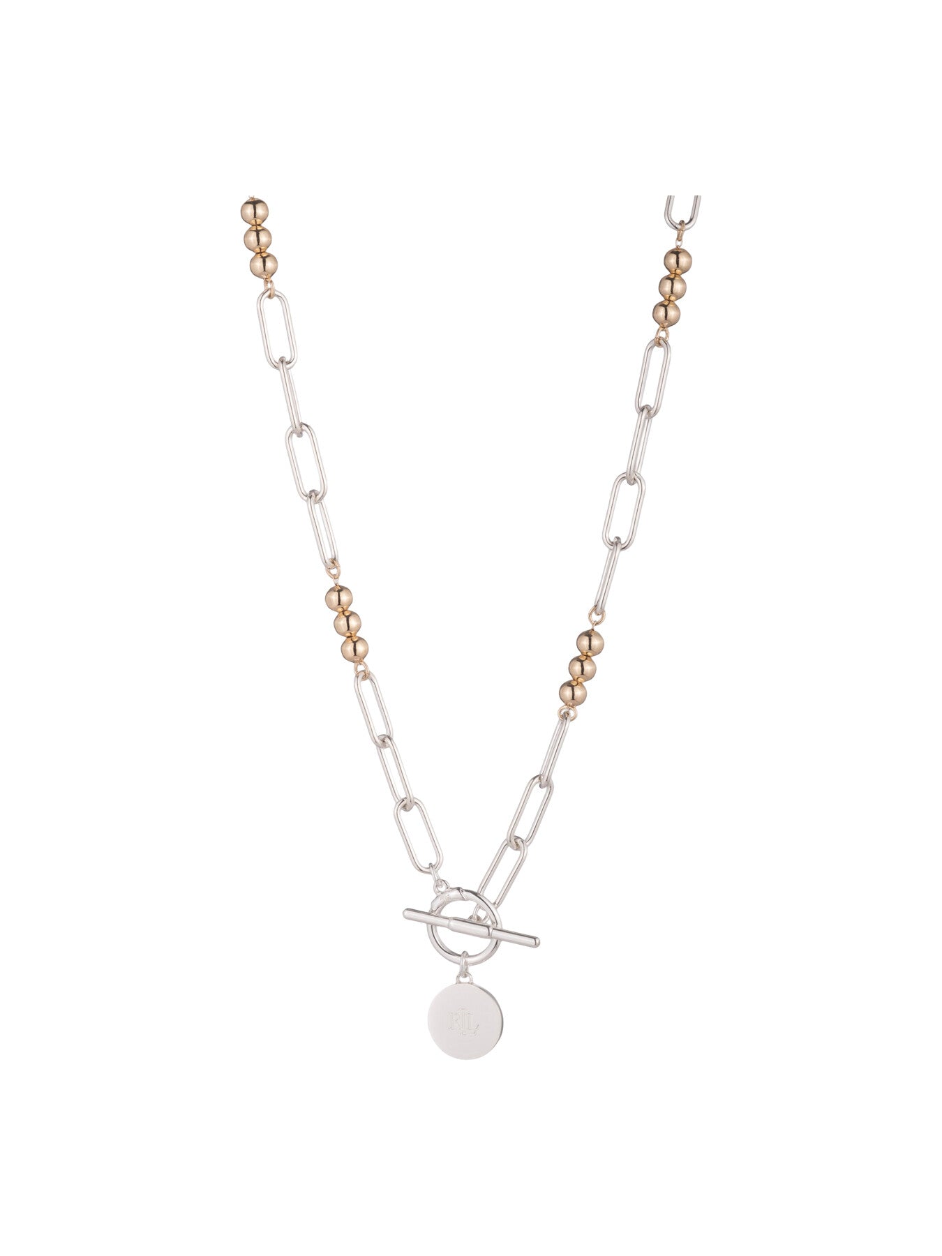 Bead Link Pendant Necklace