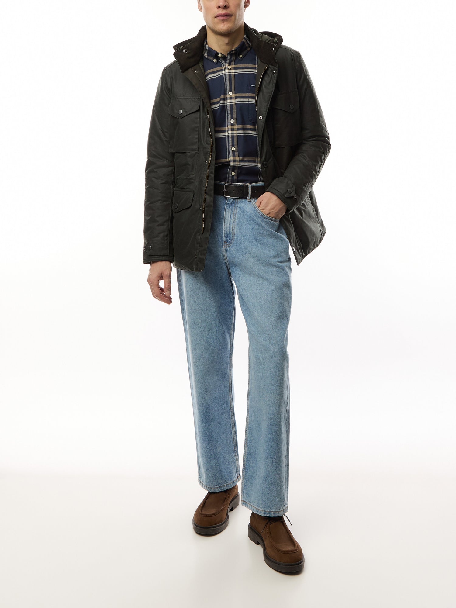 Nethertown Tailored Fit Checked Shirt