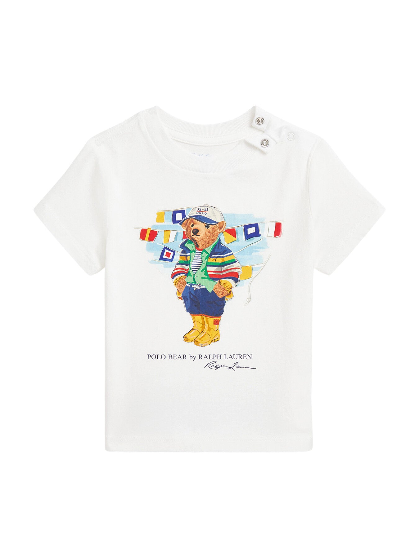 Polo Bear Cotton Jersey T-Shirt