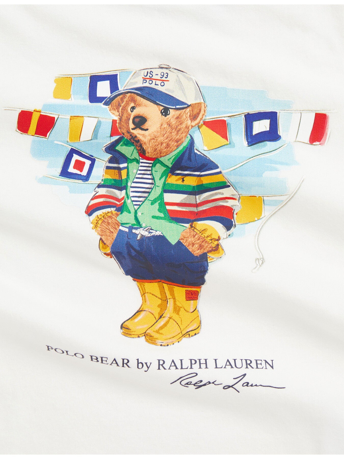 Polo Bear Cotton Jersey T-Shirt