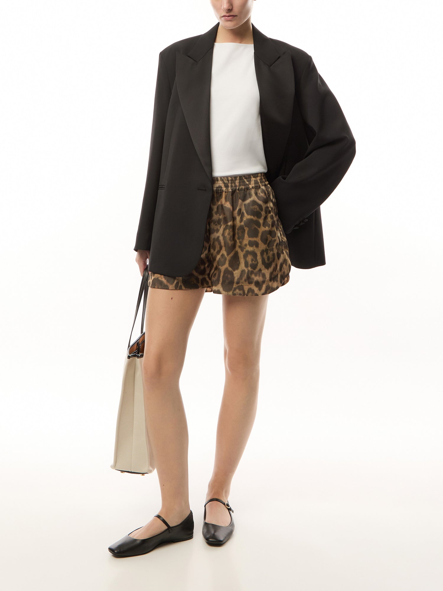 Leopard Print Shorts