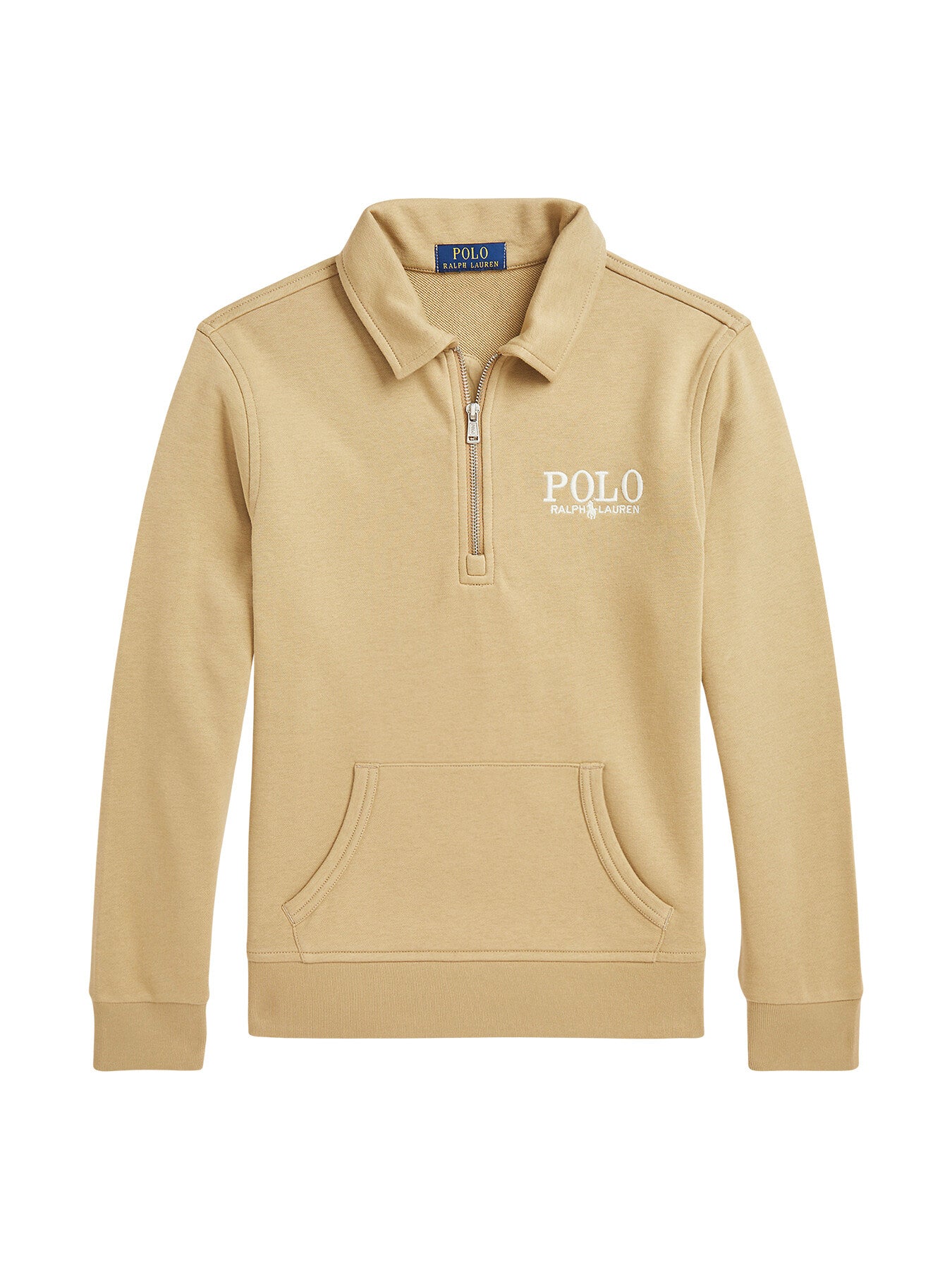 Logo French Terry Collared Sweatshirt