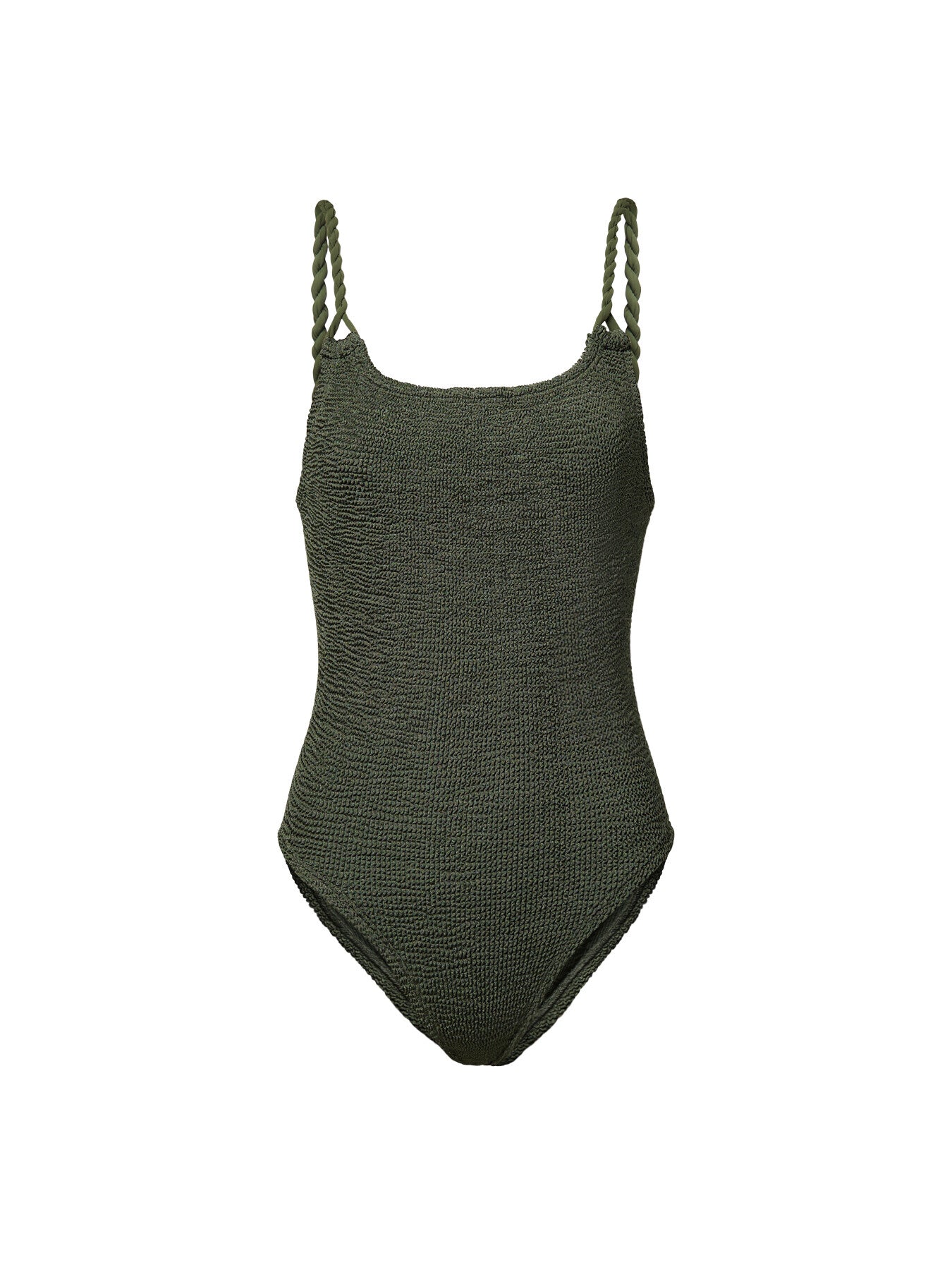 Camille Swim Metallic Khaki Swimsuit