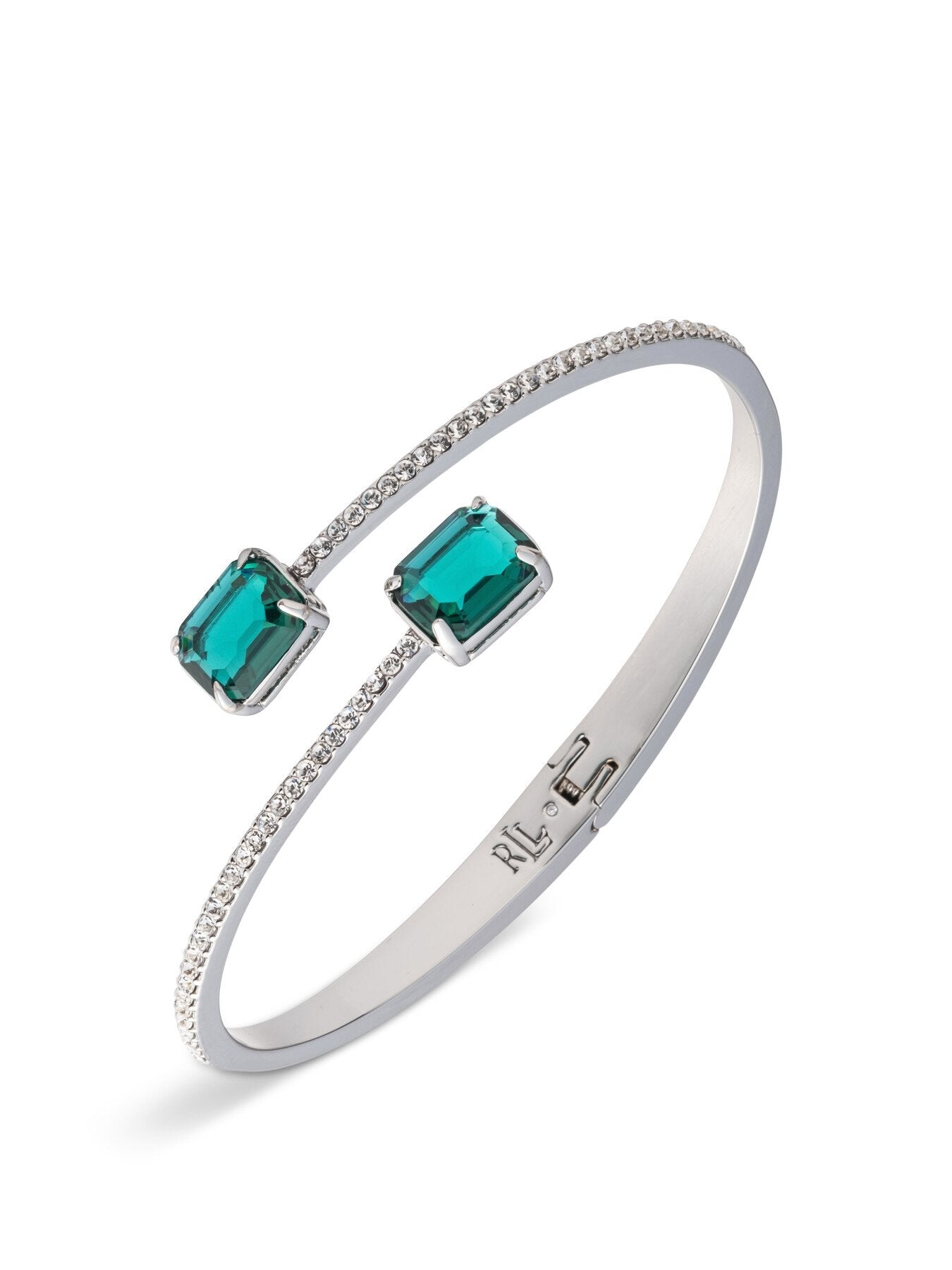 Bypass Stone Cuff Bangle