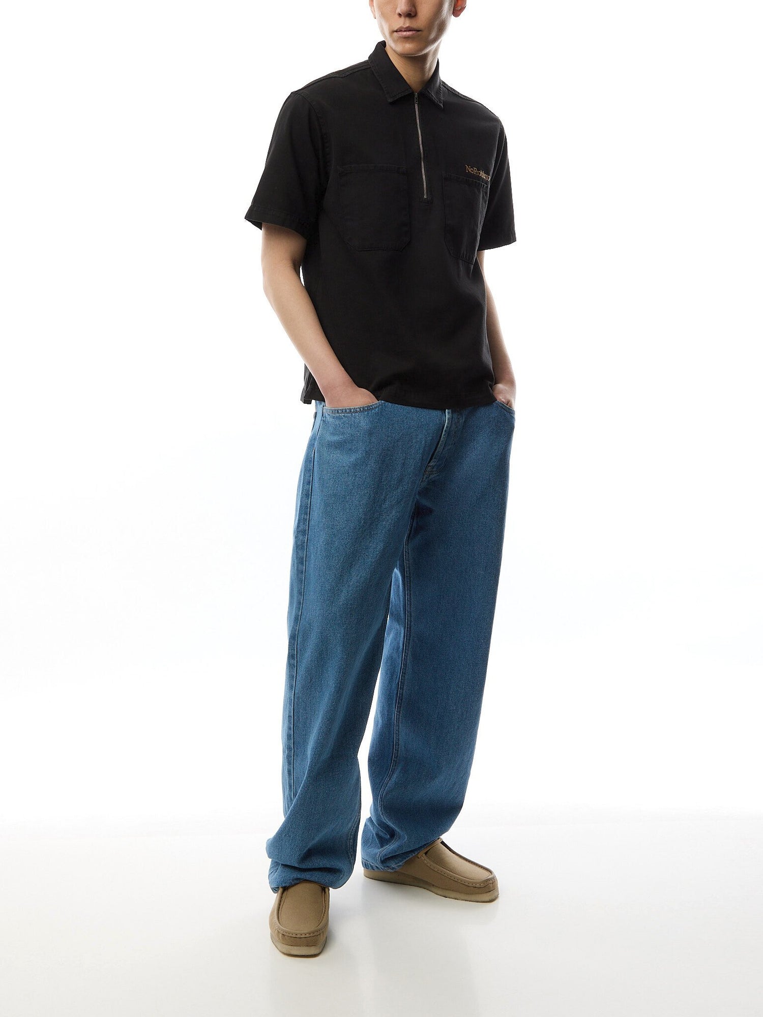 Mini Problemo SS Work Shirt - Twill