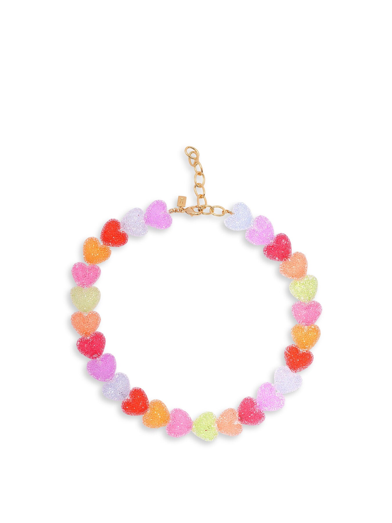 Jelly Heart Choker Necklace