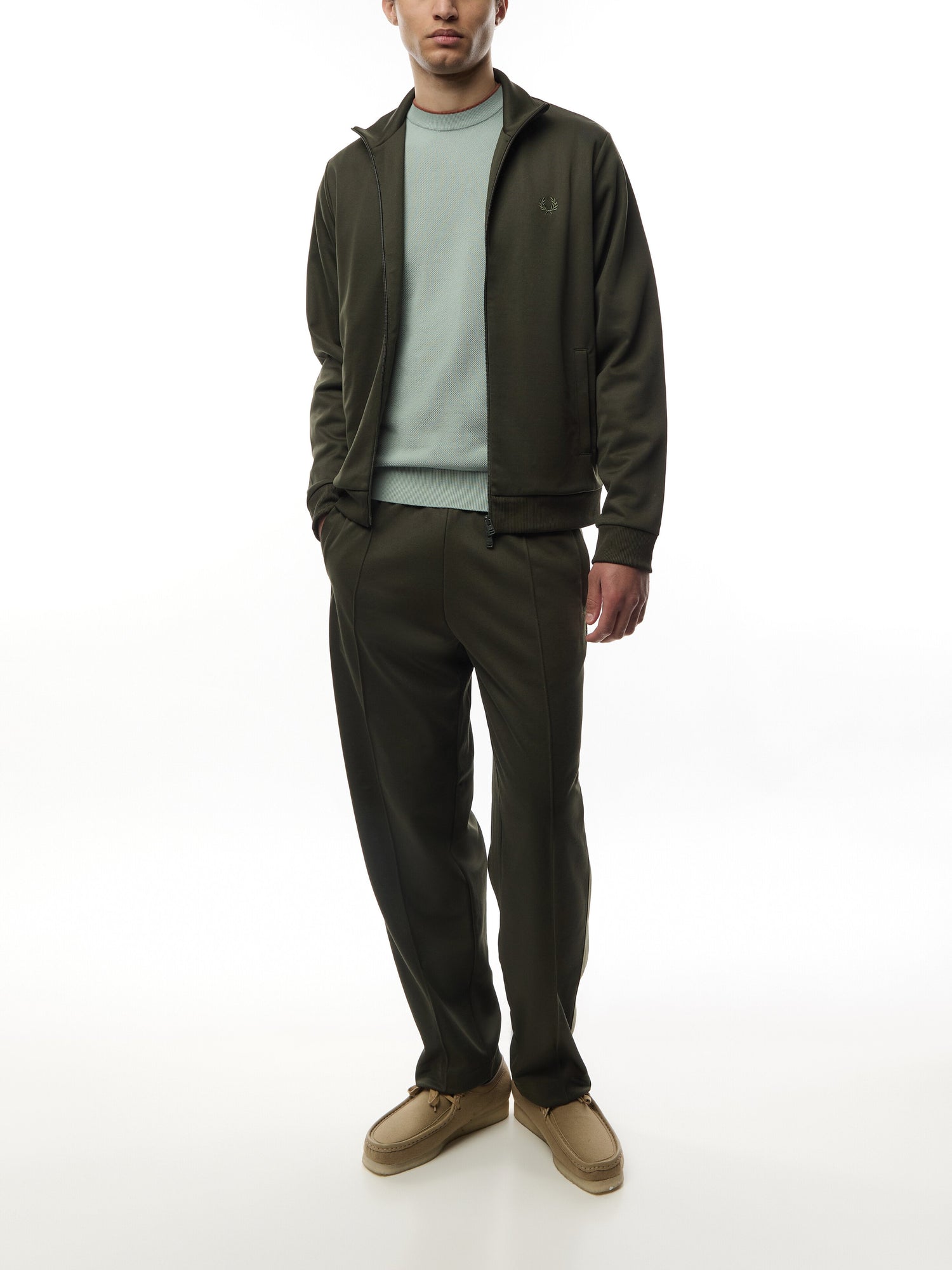 Texture Front Knitted T Shirt