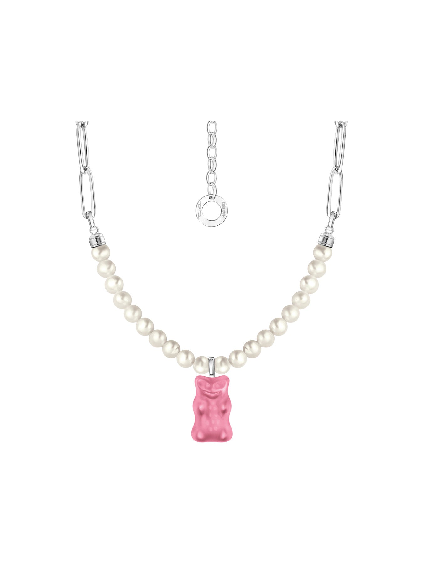 Thomas Sabo x Haribo Pearl and Chain Necklace