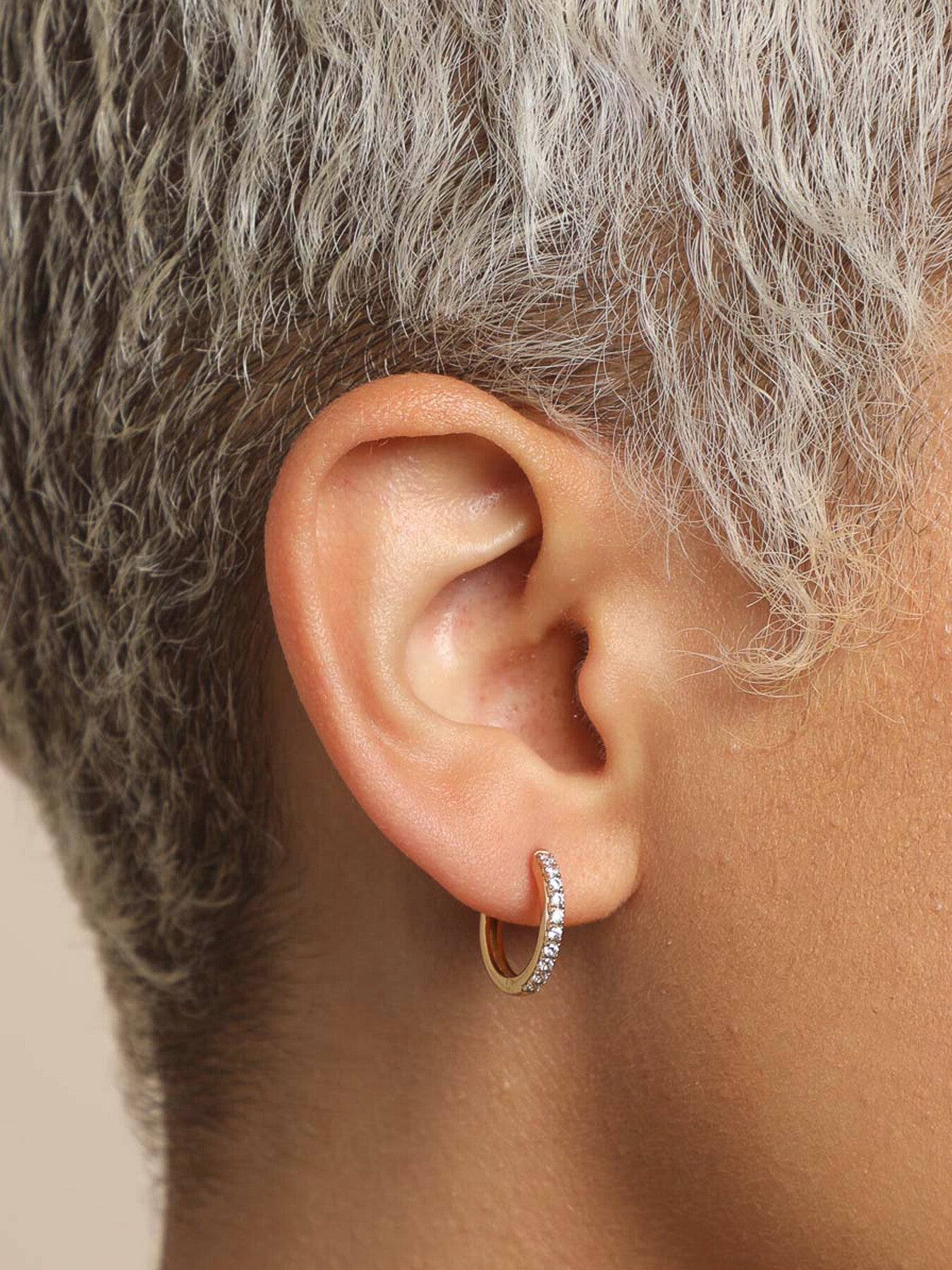 Essential Crystal Small Hoops