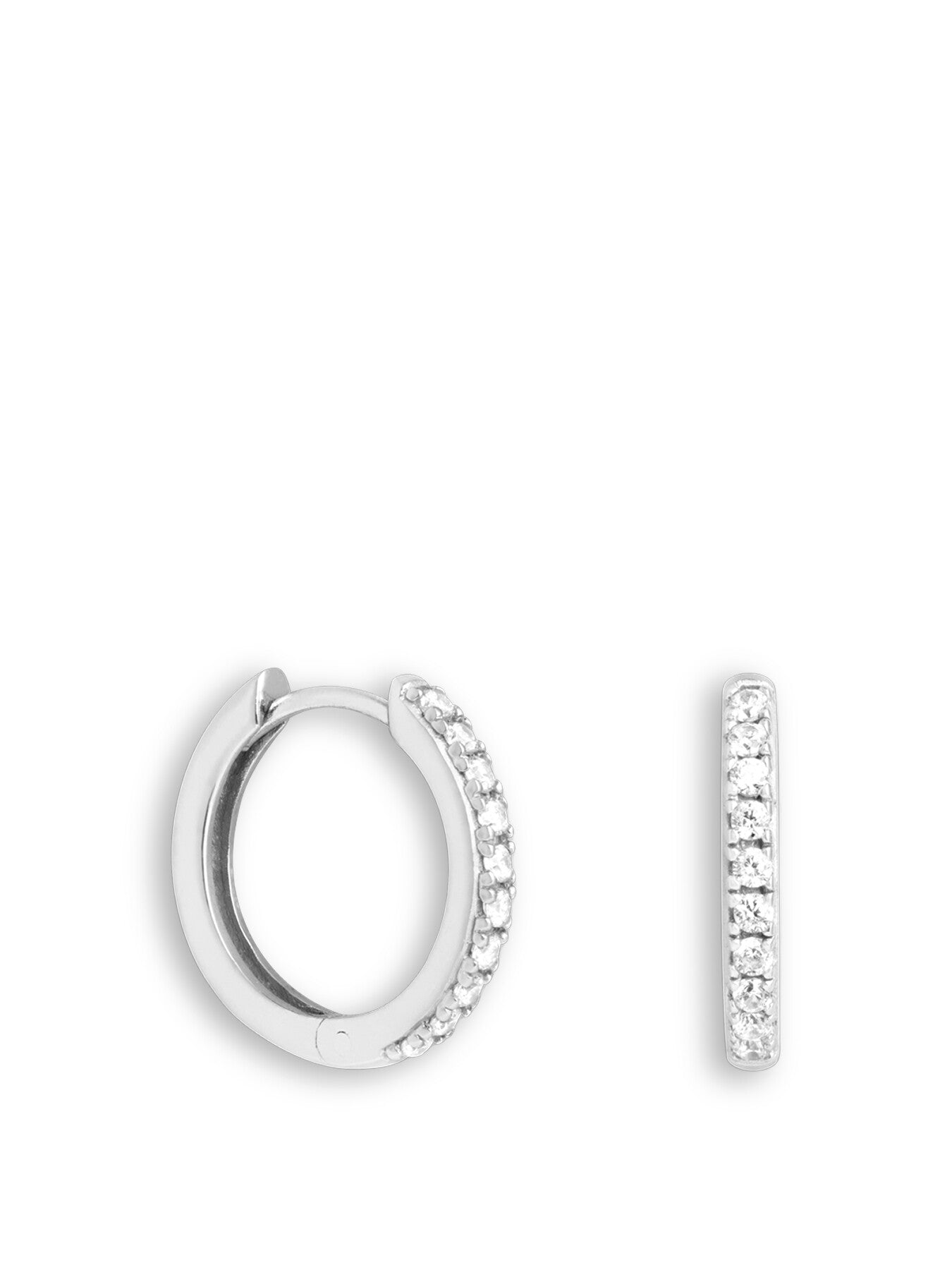 Essential Crystal Small Hoops