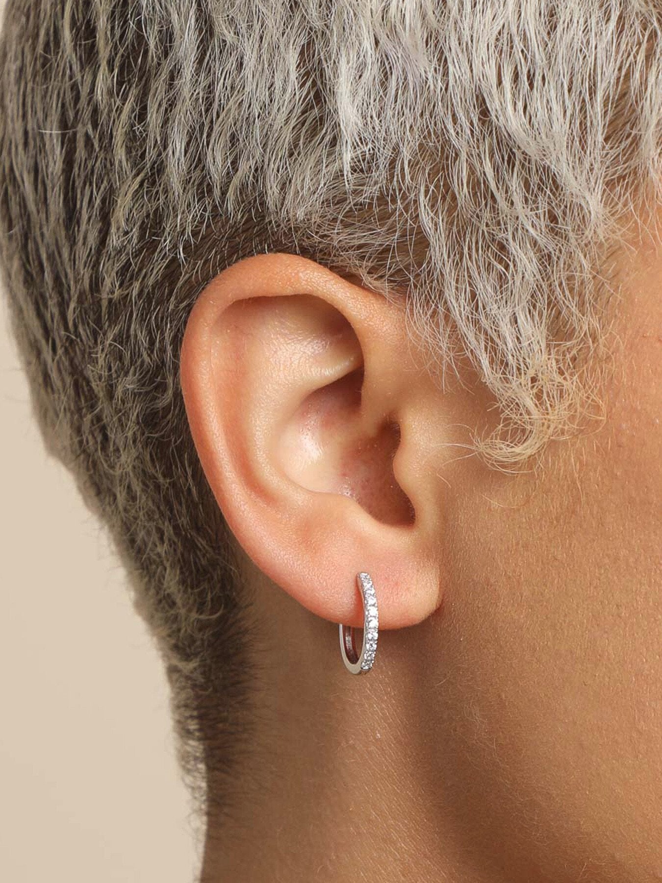 Essential Crystal Small Hoops