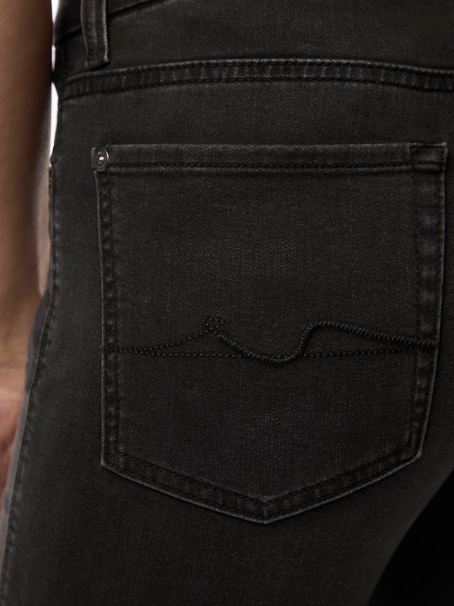 Kimmie Straight Jeans Black Beauty