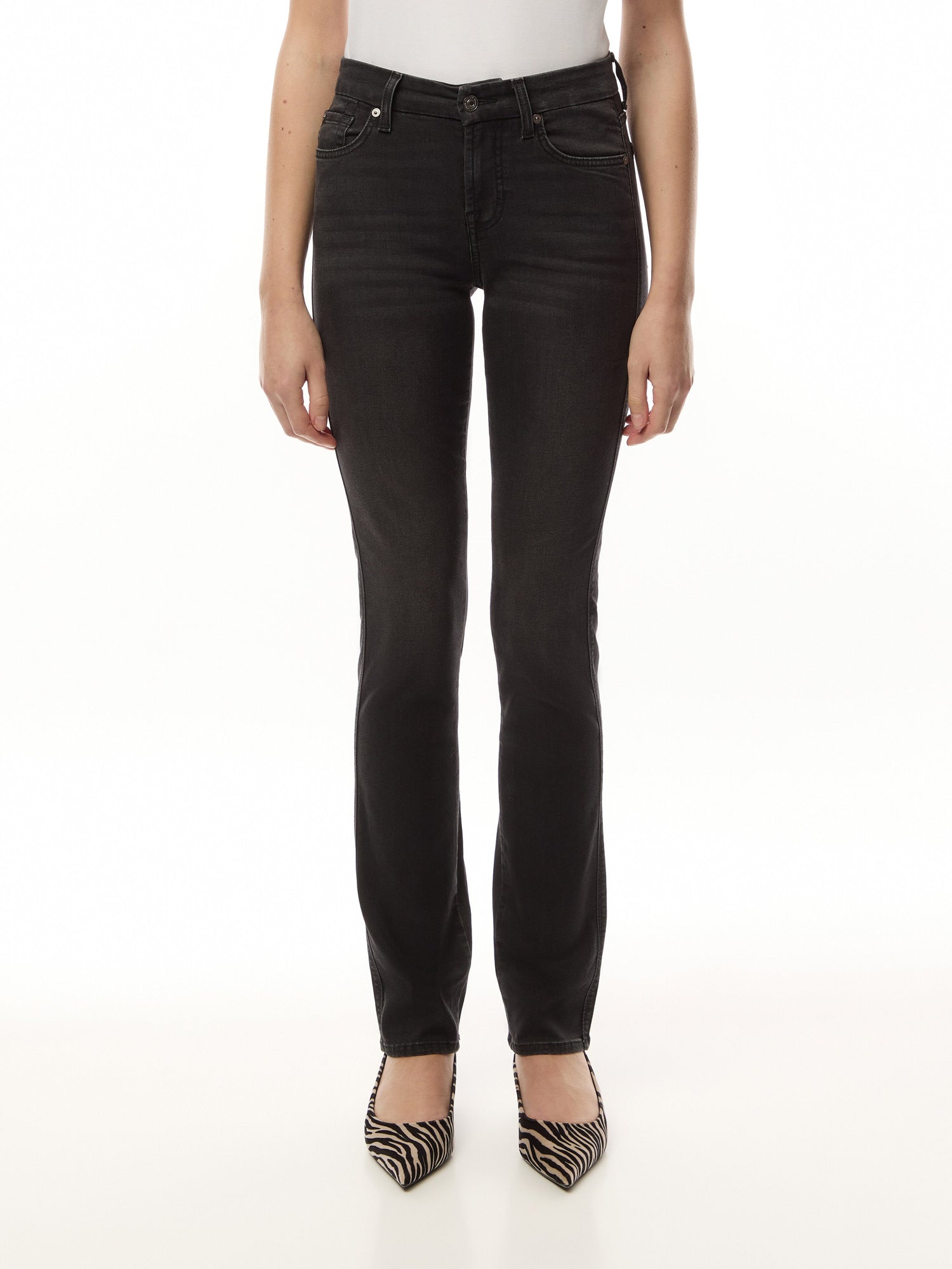 Kimmie Straight Jeans Black Beauty