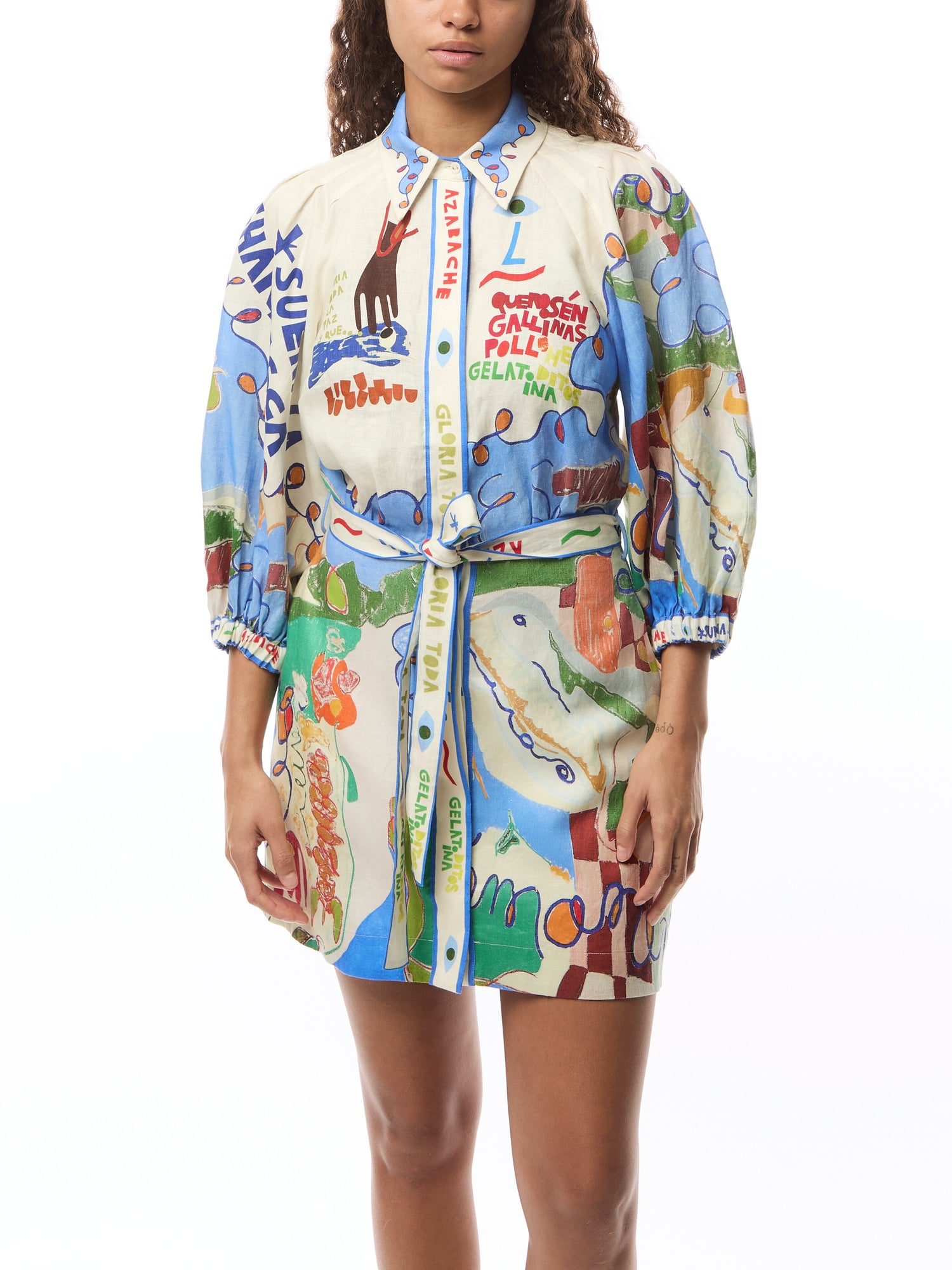 Nadia Mini Shirtdress