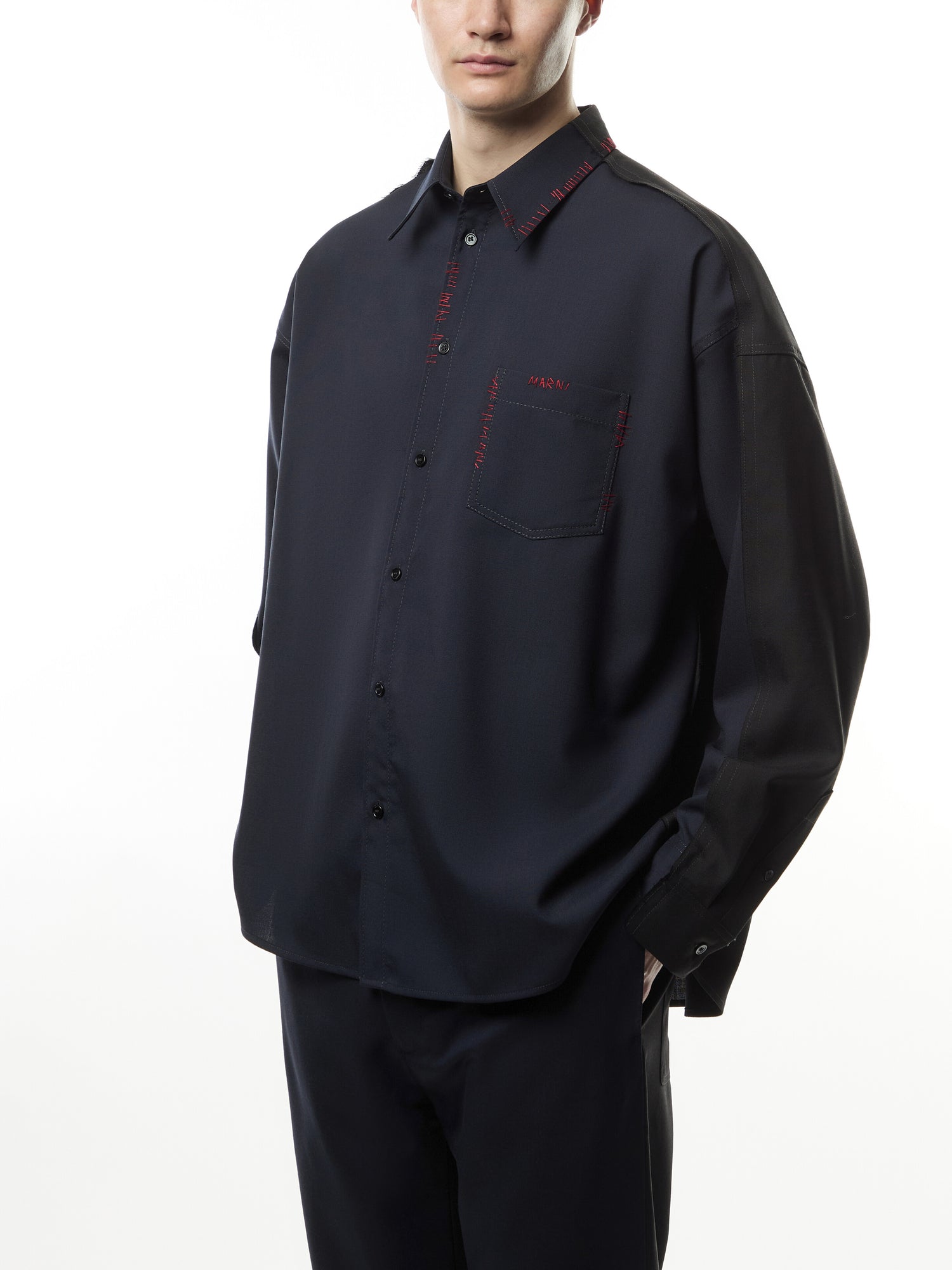 Tropical Wool Ls Shirt