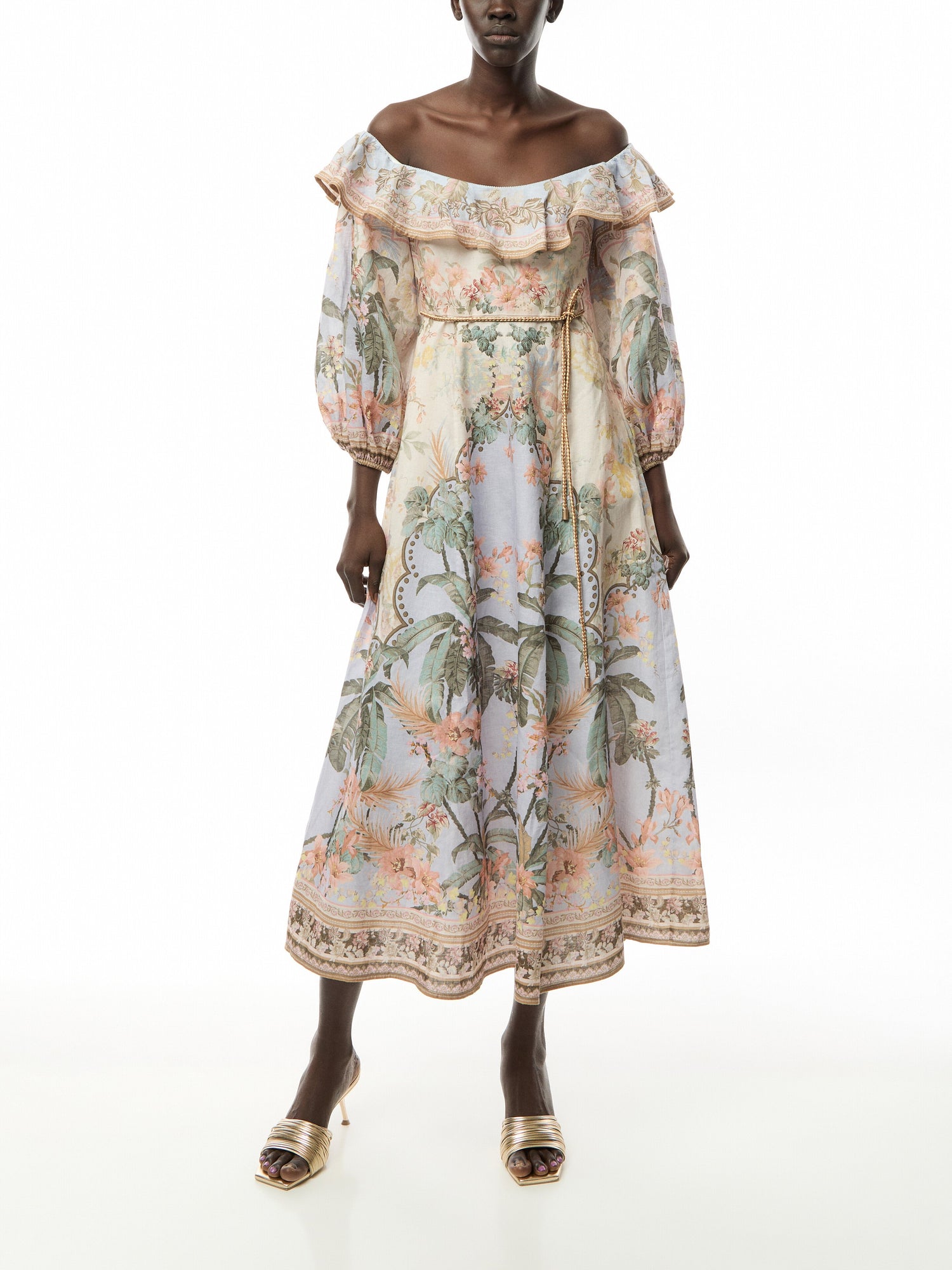 Wylie Off-Shoulder Midi Dress