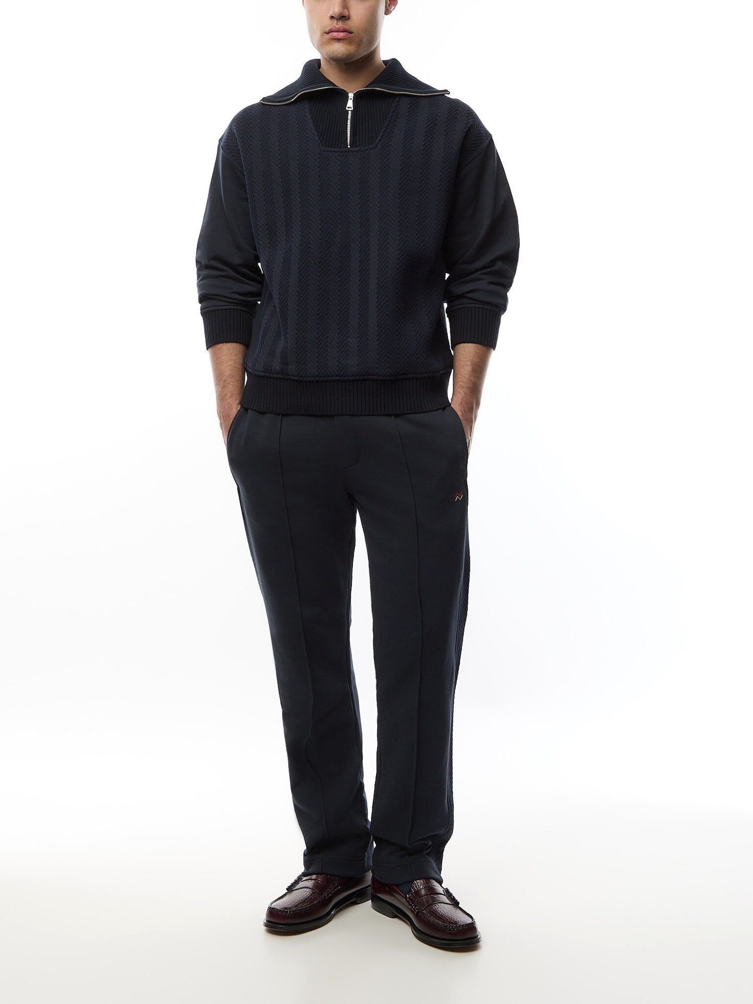 Zig insert Half Zip Track Pant