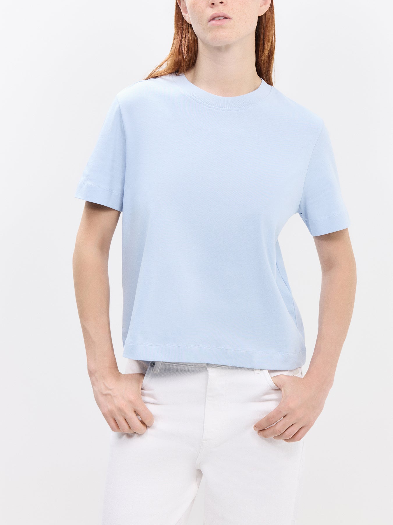 Essential Short Sleeves Boxy Tee