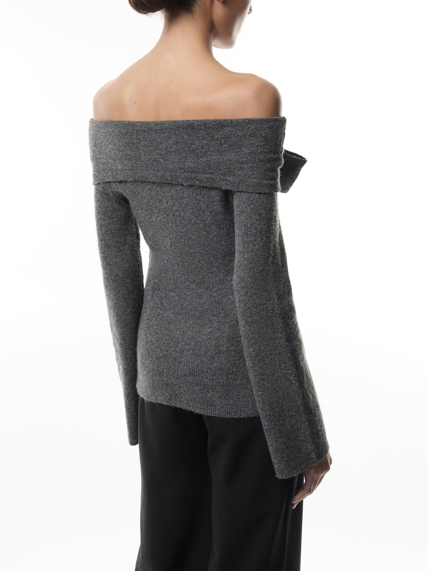 Tilda Bardot Bow Knit Top