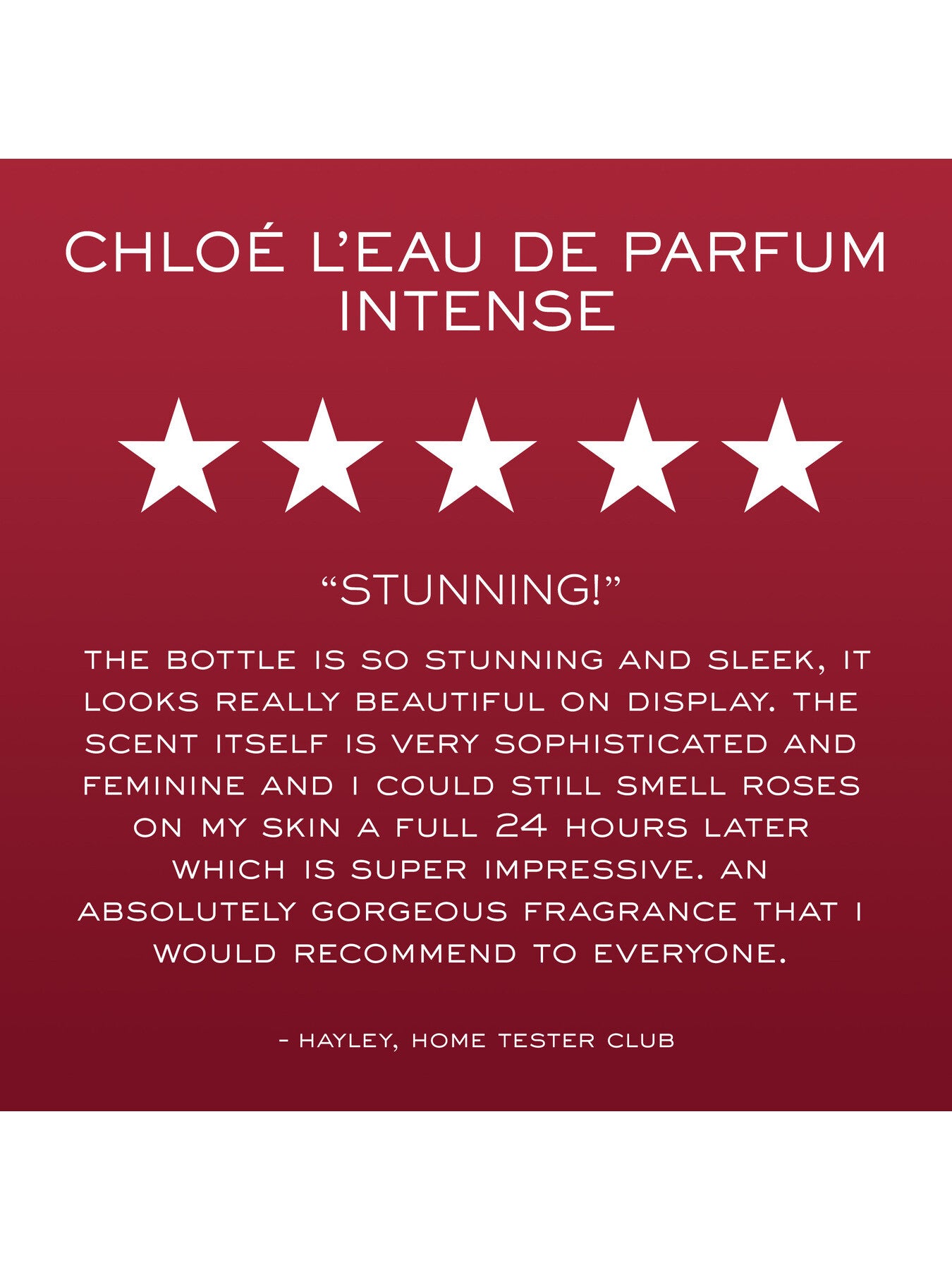Chloé L’Eau de Parfum Intense for Women 100ml