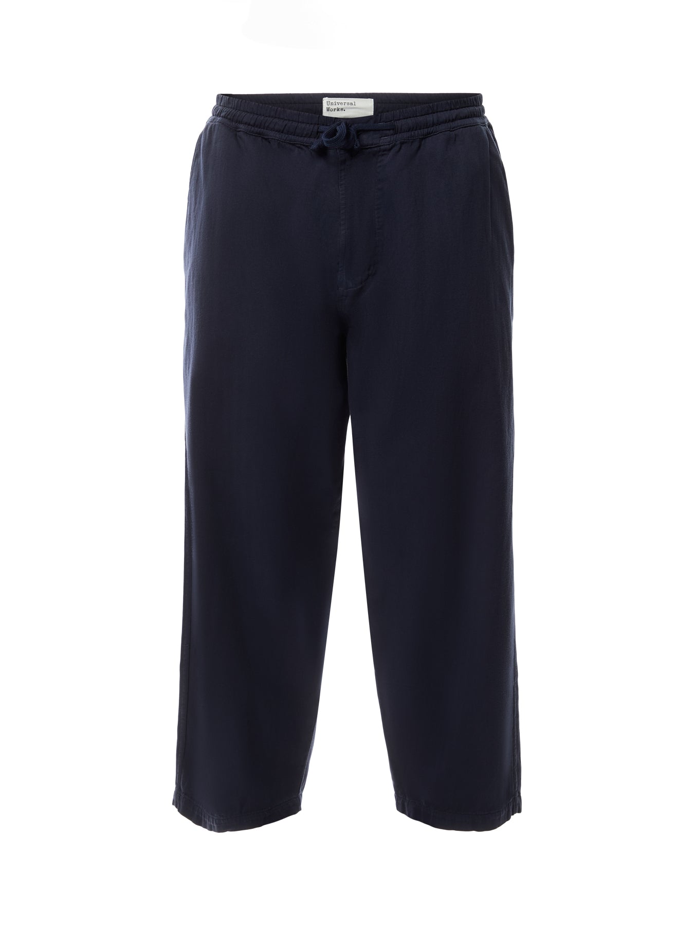 Hi Water Trouser in Black Twill
