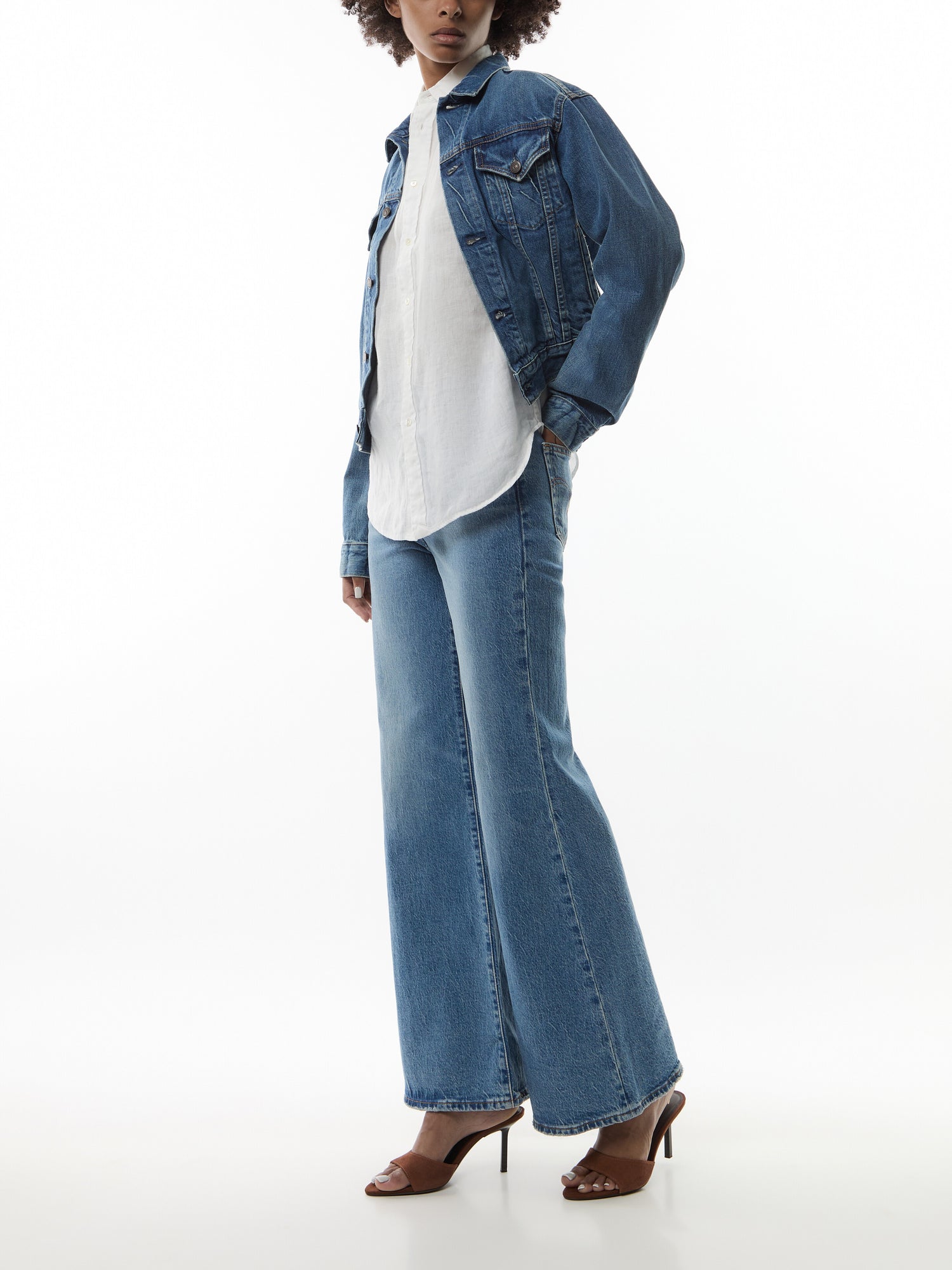 Classic Long Sleeve Button Front Shirt