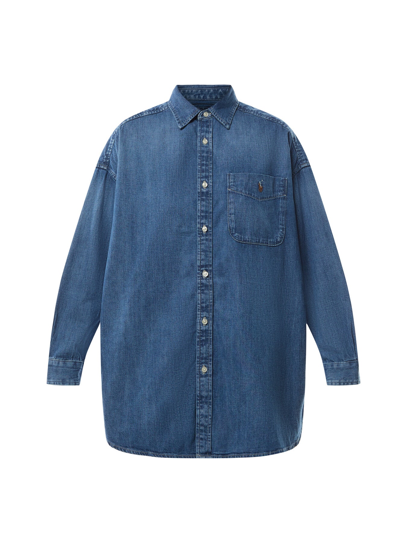 Long Sleeve Button Front Shirt
