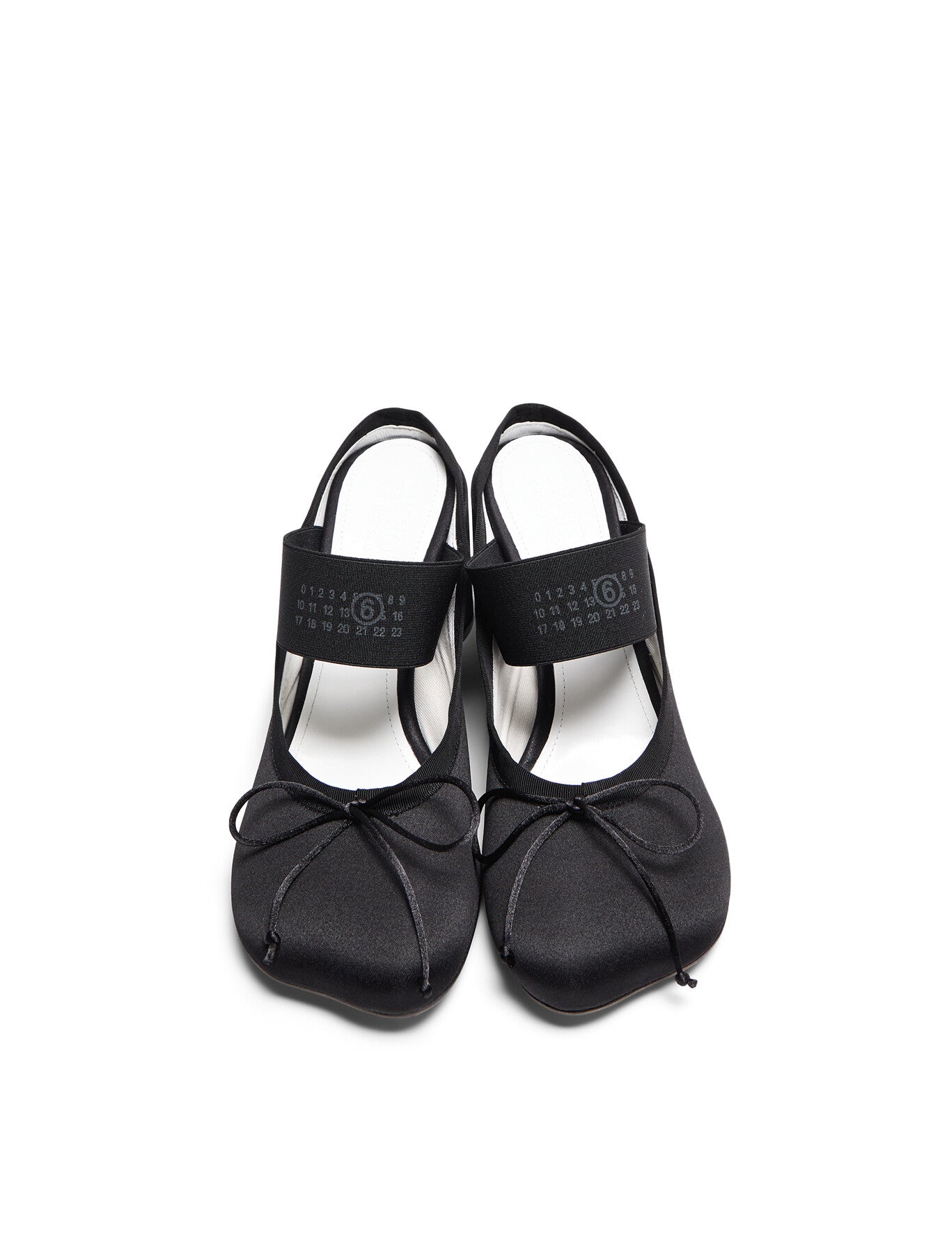 Logo Elastic Ballet Decollete Sandals
