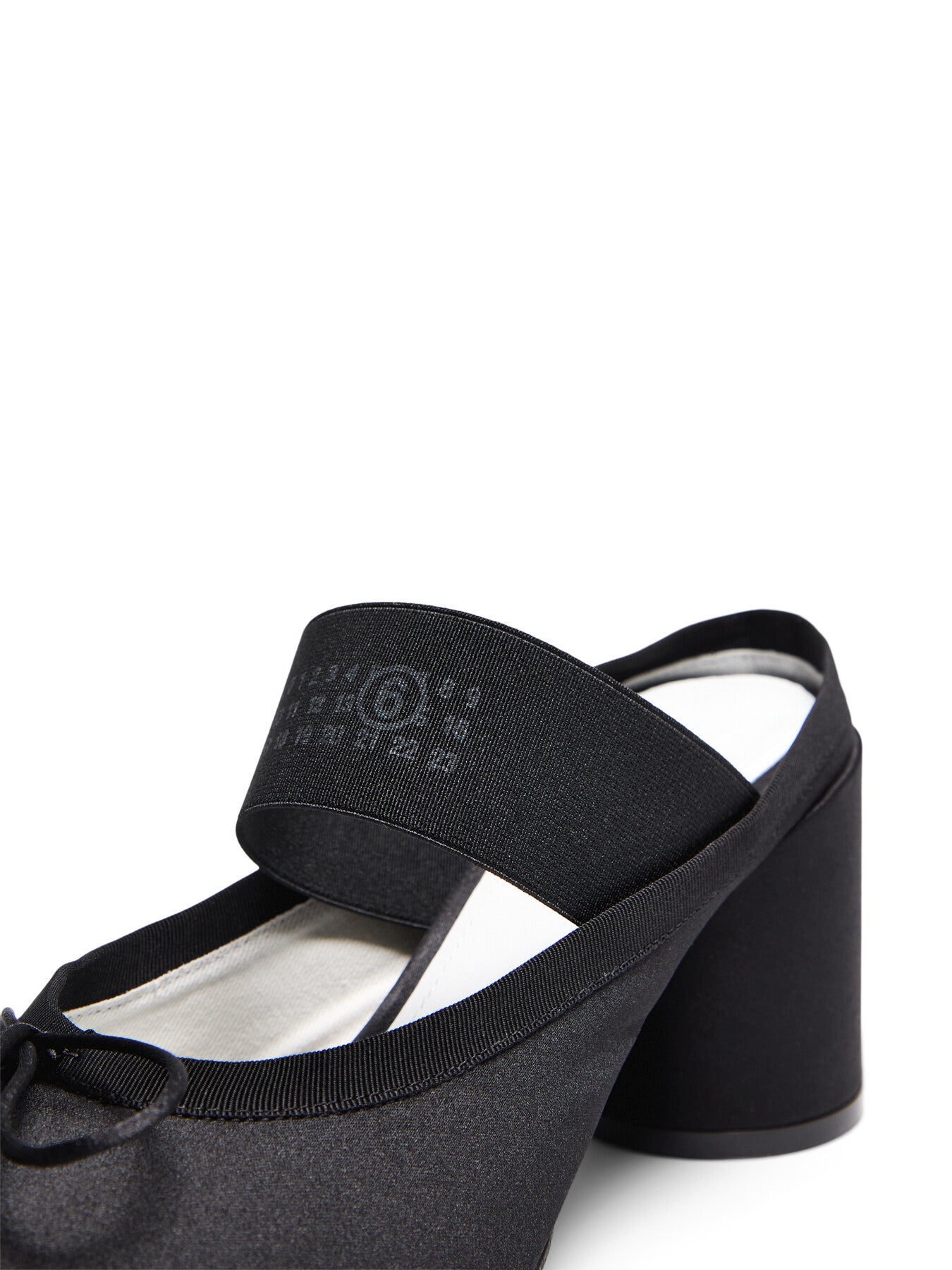 Logo Elastic Ballet Decollete Sandals