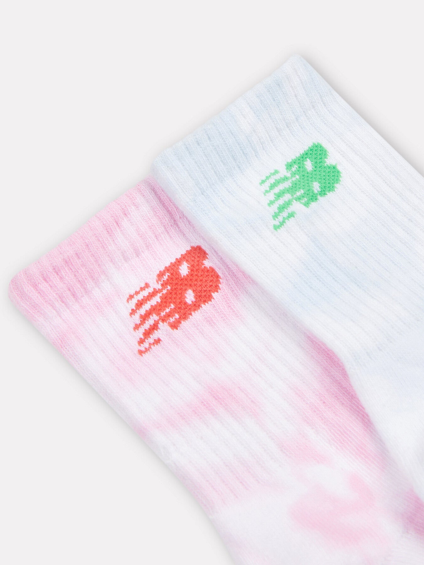 NB 2 Pack Dye Effect Socks Light Raspberry Socks