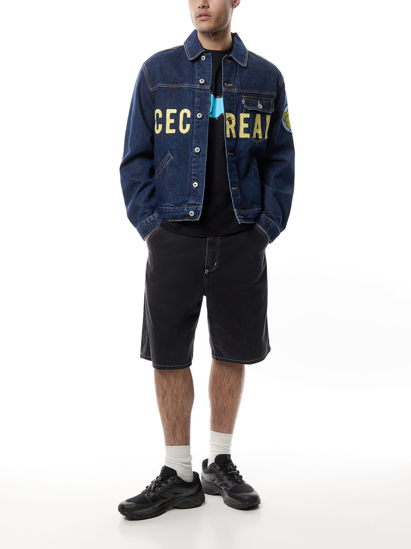 Icecream Cowboy Denim Trucker Jacket
