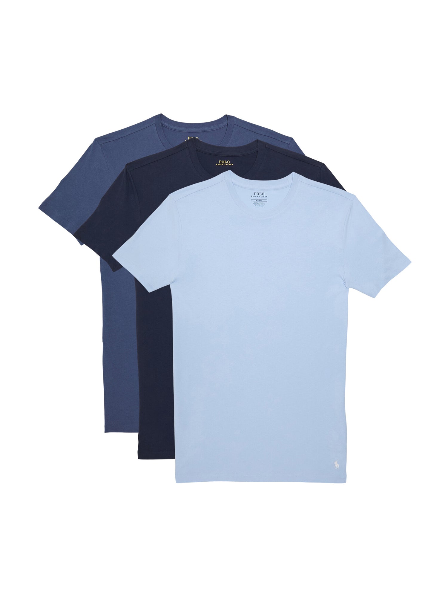 Three Pack Short Sleeve Crewneck Undershirt