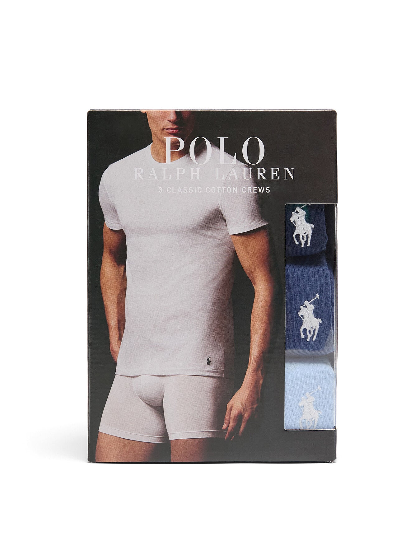 Three Pack Short Sleeve Crewneck Undershirt