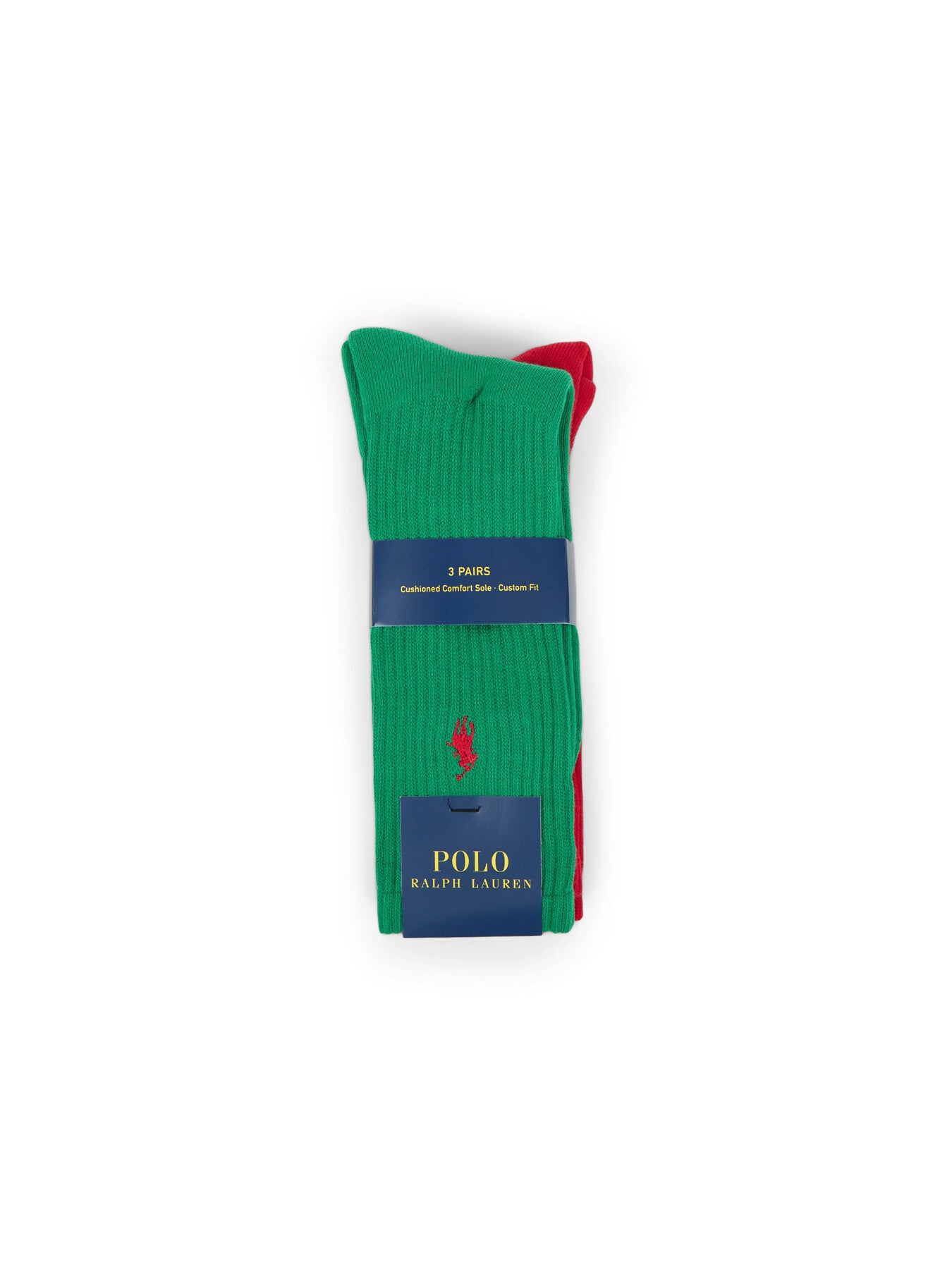 Polo Plr Rb-Crew Sock-3 Pack