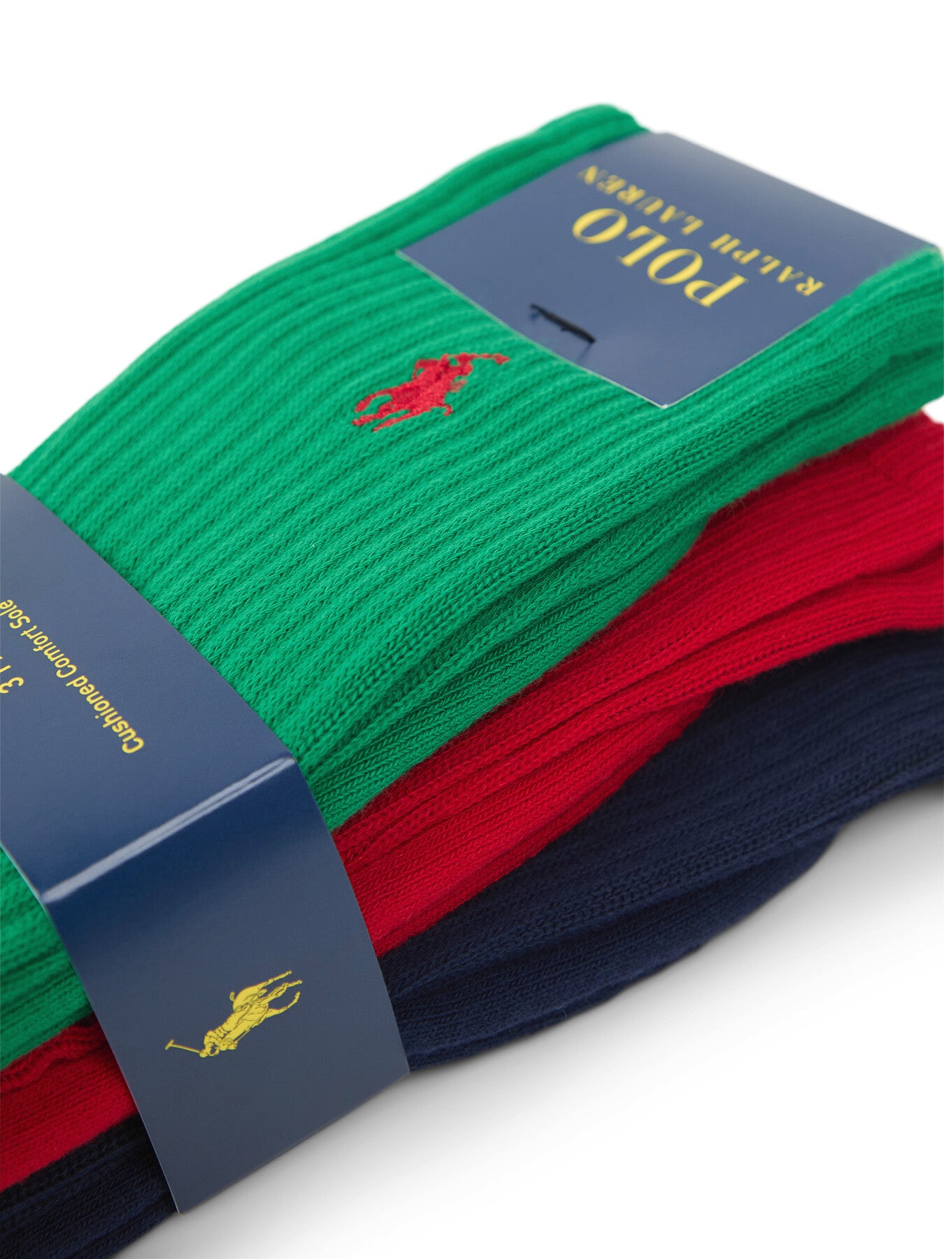 Polo Plr Rb-Crew Sock-3 Pack