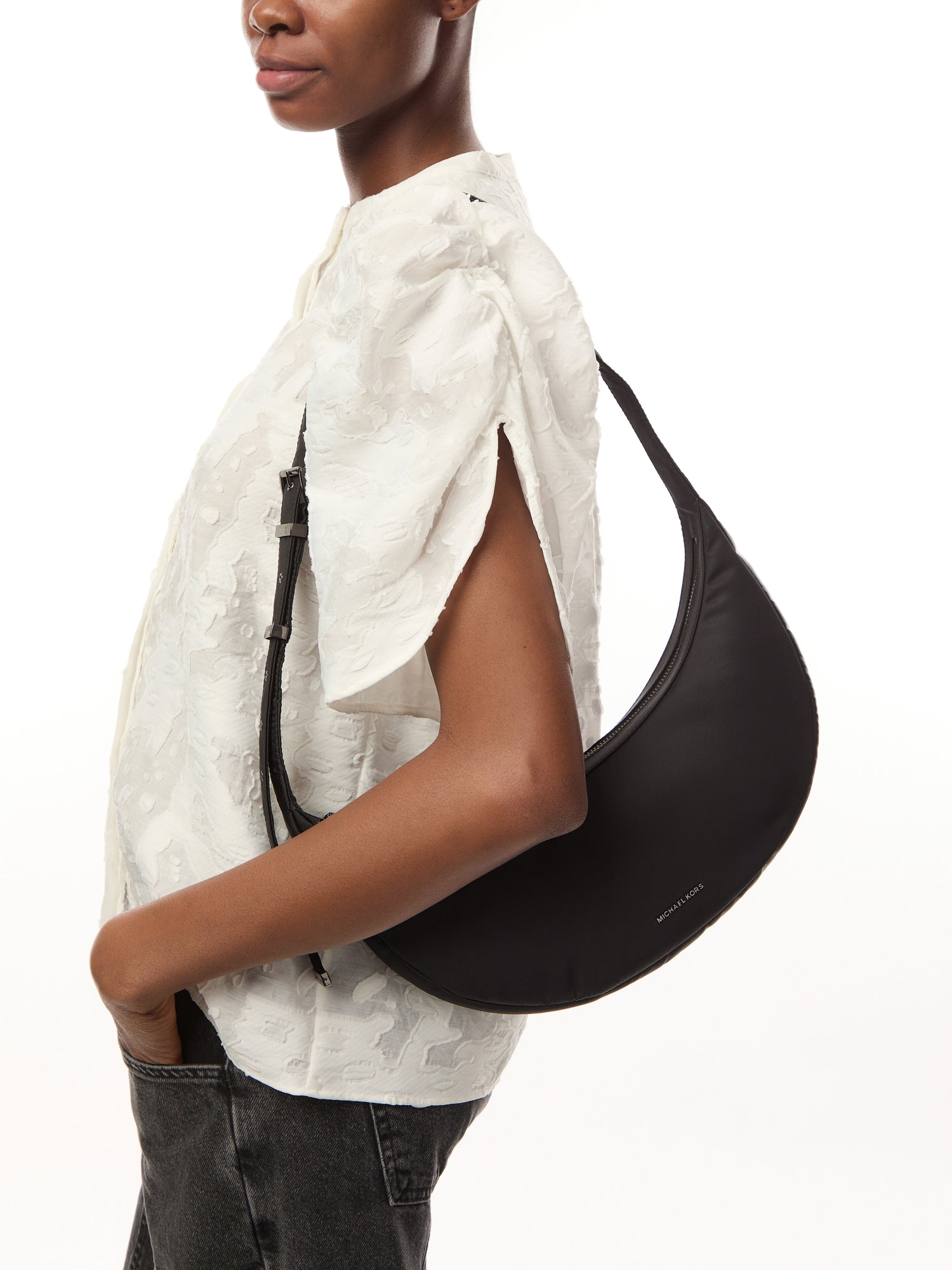 Avra Nylon Medium Sling Crossbody