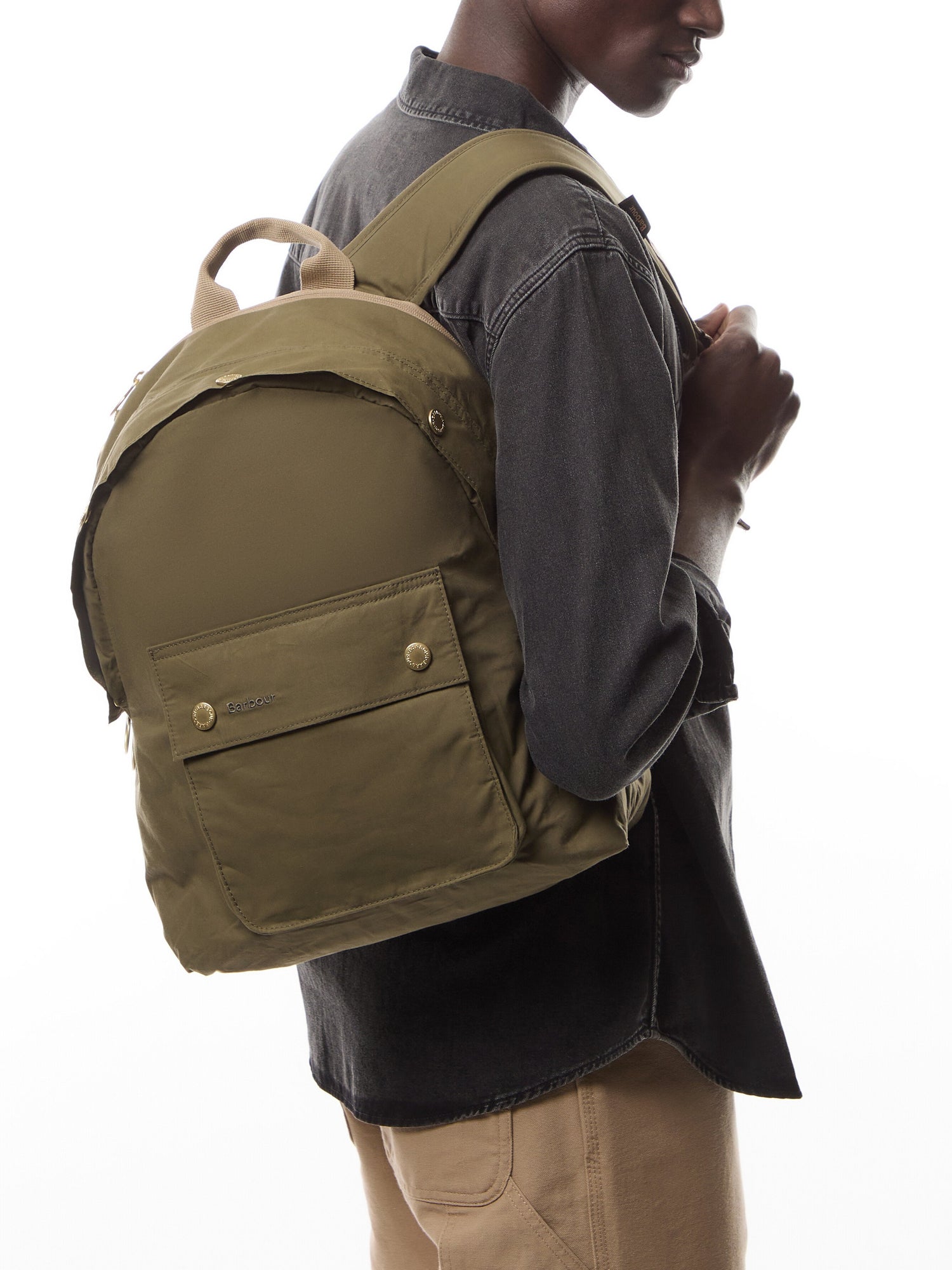 Barbour Transport Zip Closure Backpack Bag