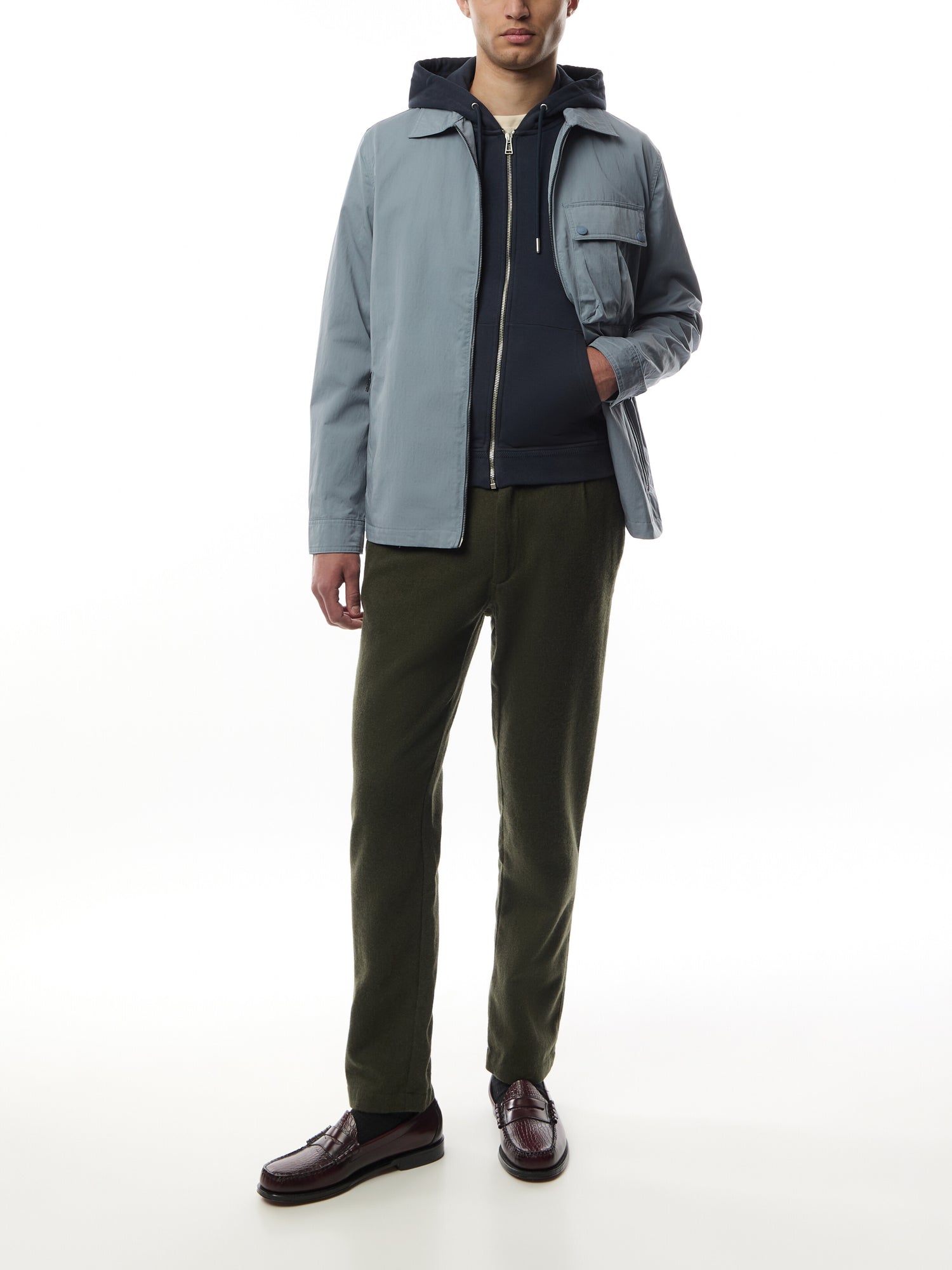 Zip Through Hoodie