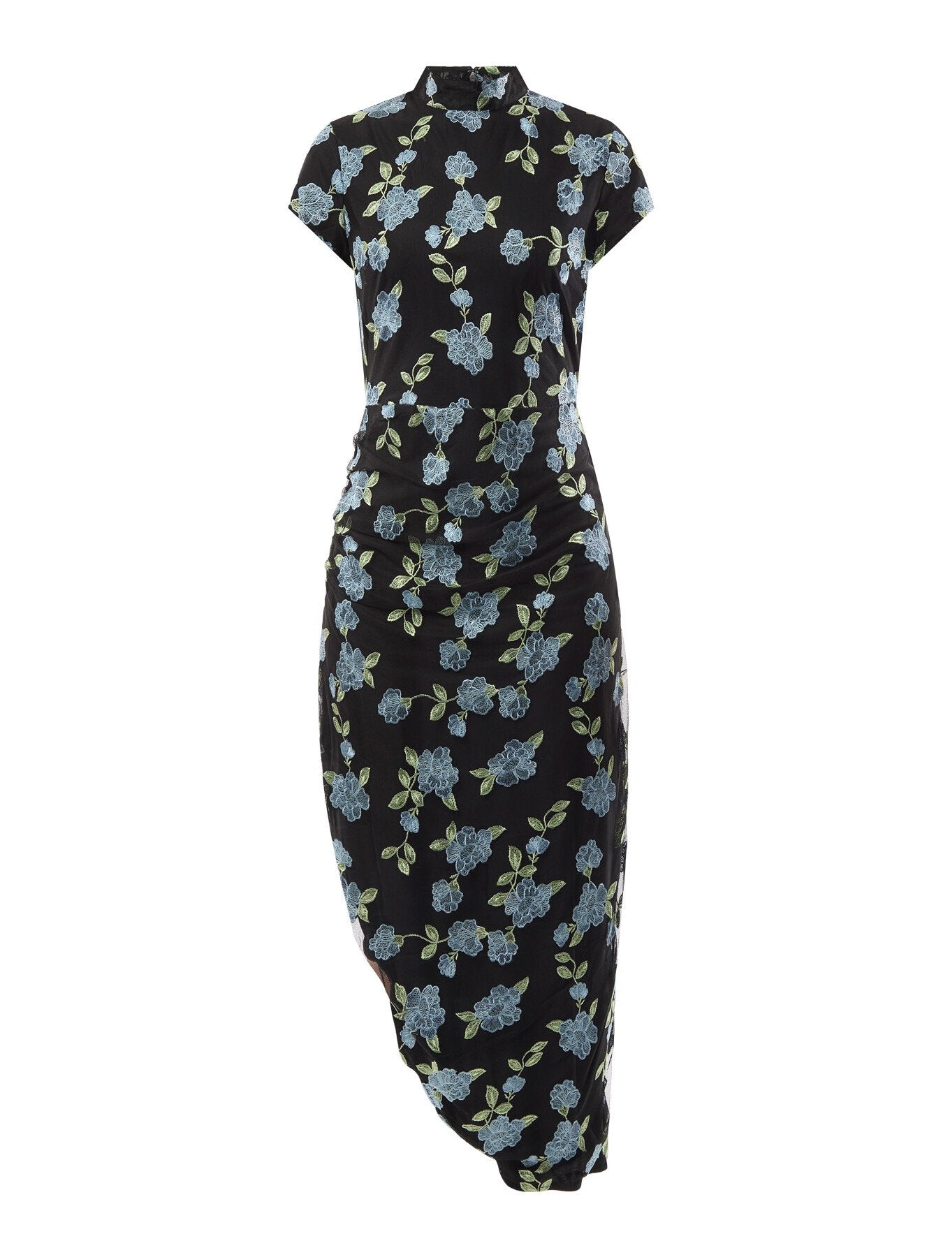 Mesh Asymmetric Dress